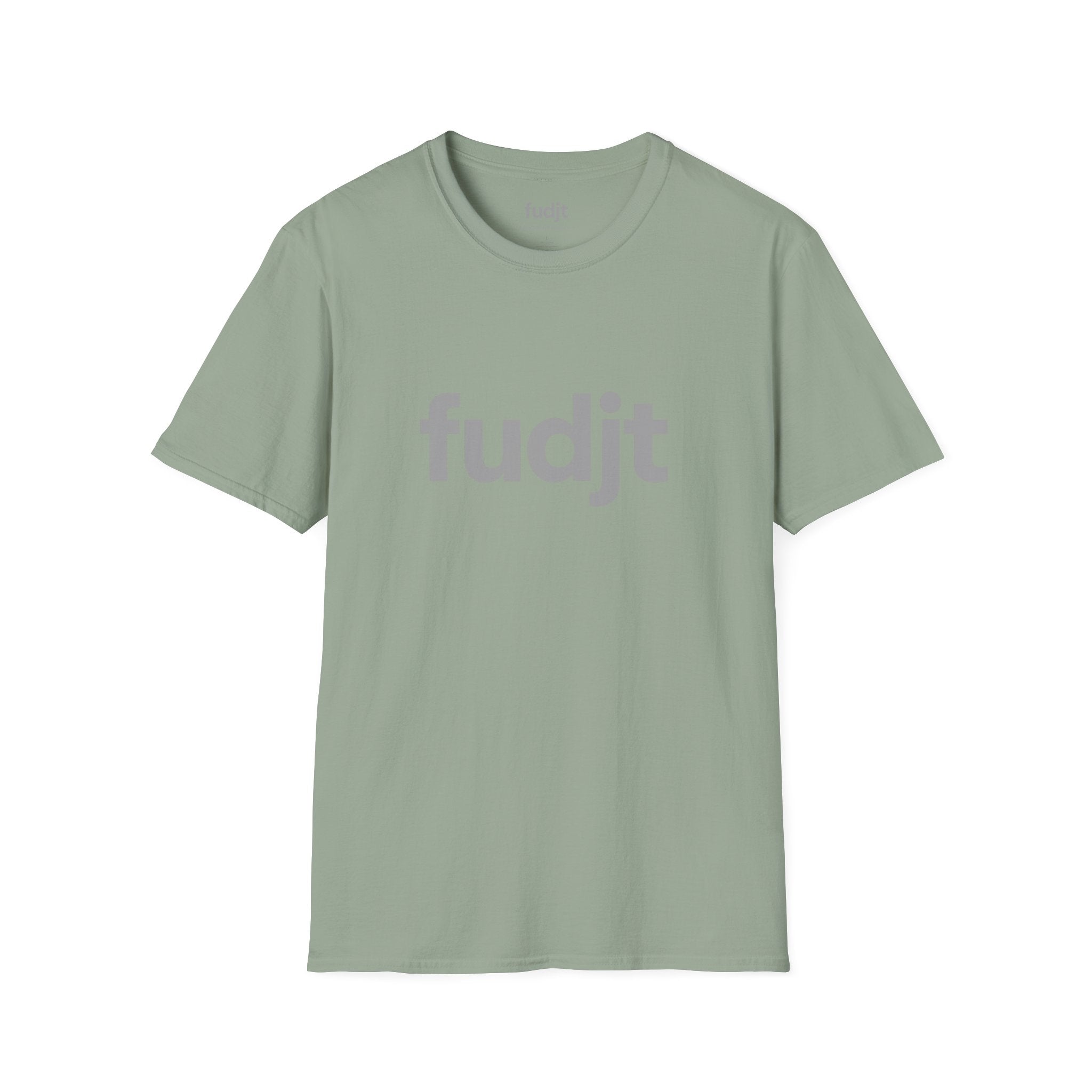 fudjt Everyday Style Gray logo Tee | 16 Colors