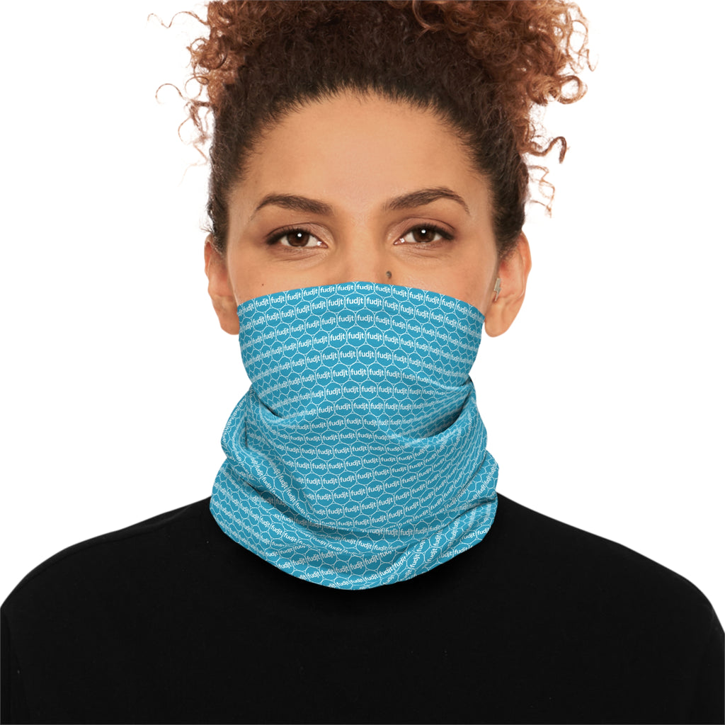 Turquoise fudjt Unbroken Chain .5 Neck Gaiter