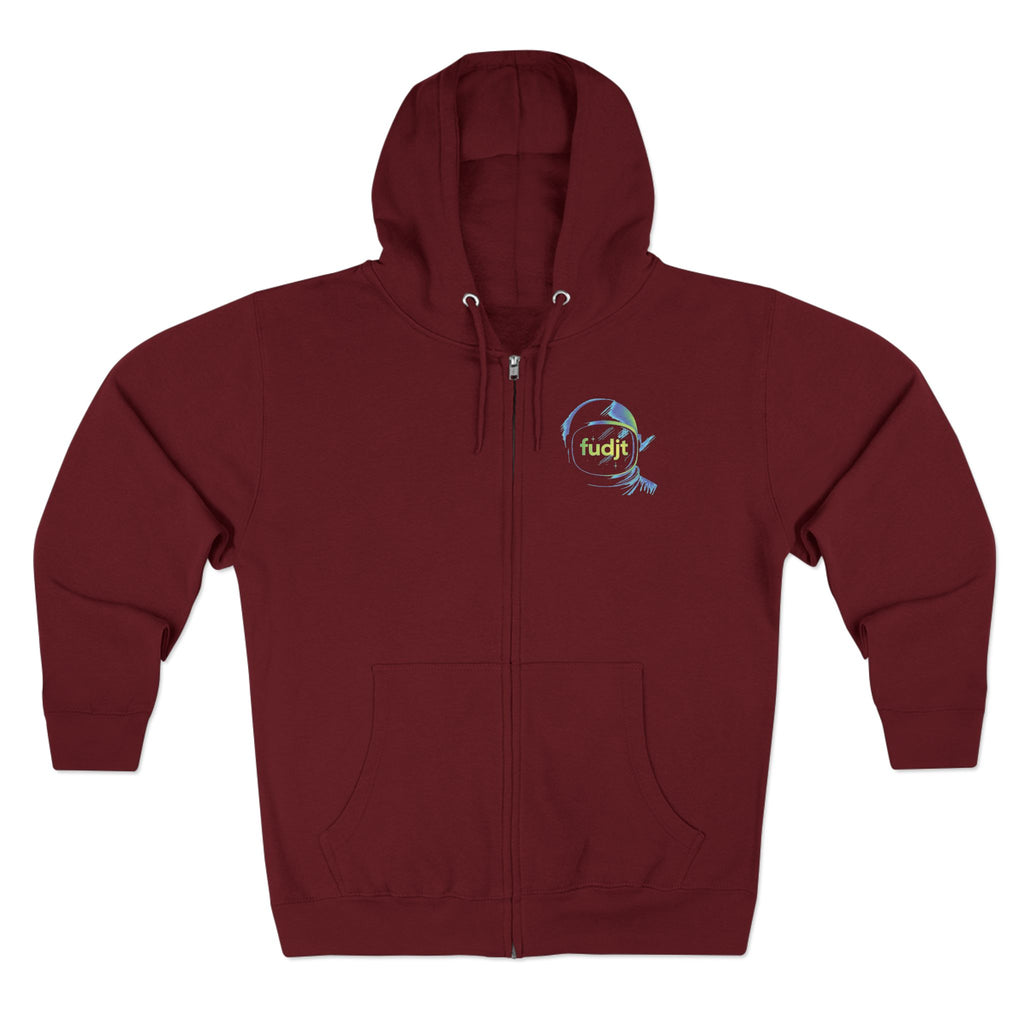 Astro fudjt Helmet Zip Hoodie | Front & Back Graphic | 6 Colors
