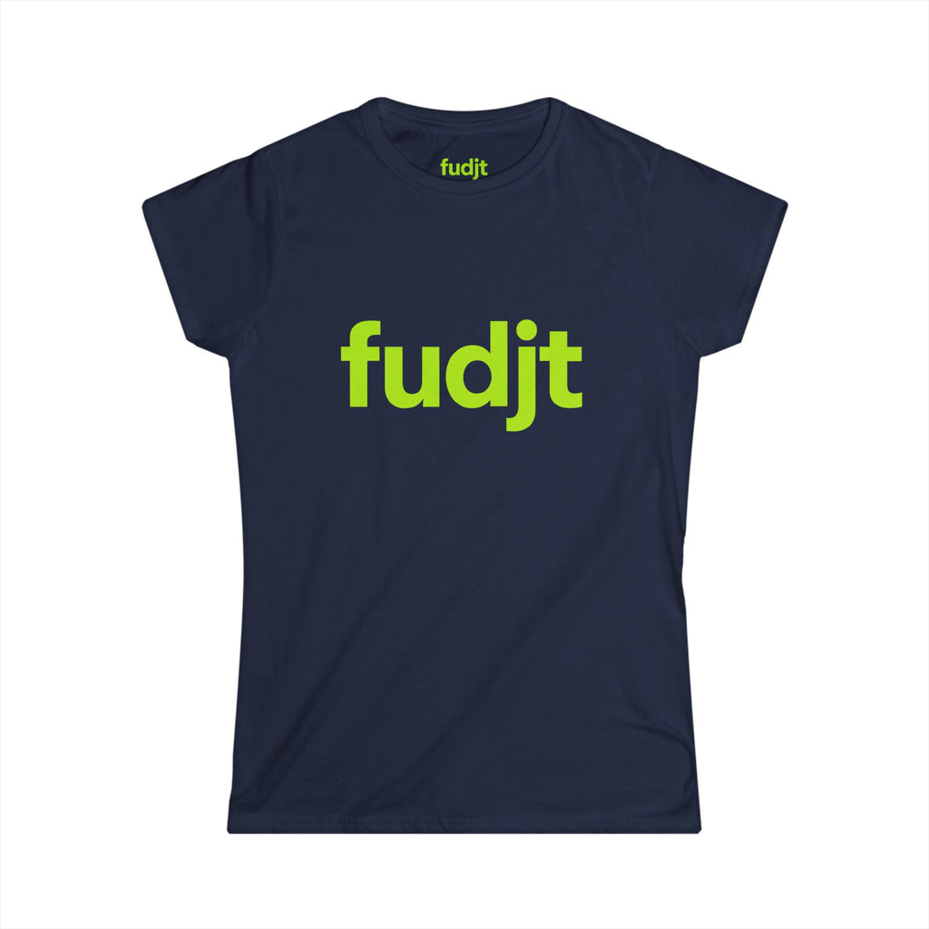 Women's Lime fudjt logo Comfy Stylie Tee | 12 Colors