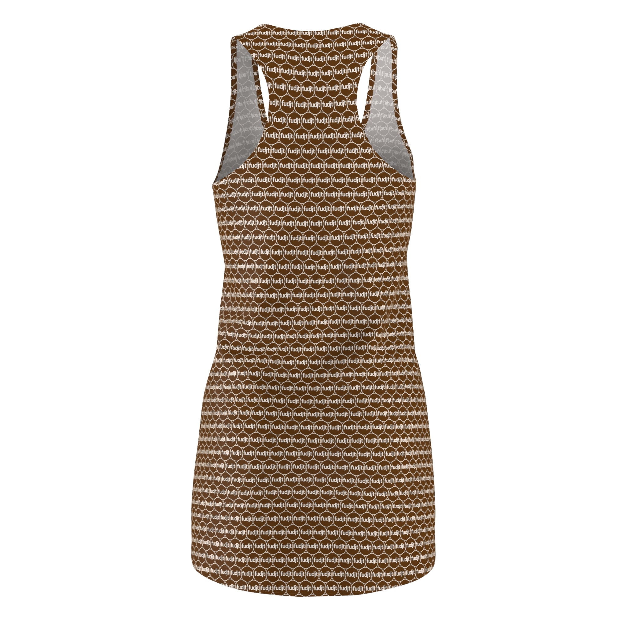 Brown fudjt Unbroken Chain 1.25 Chic Racerback Dress