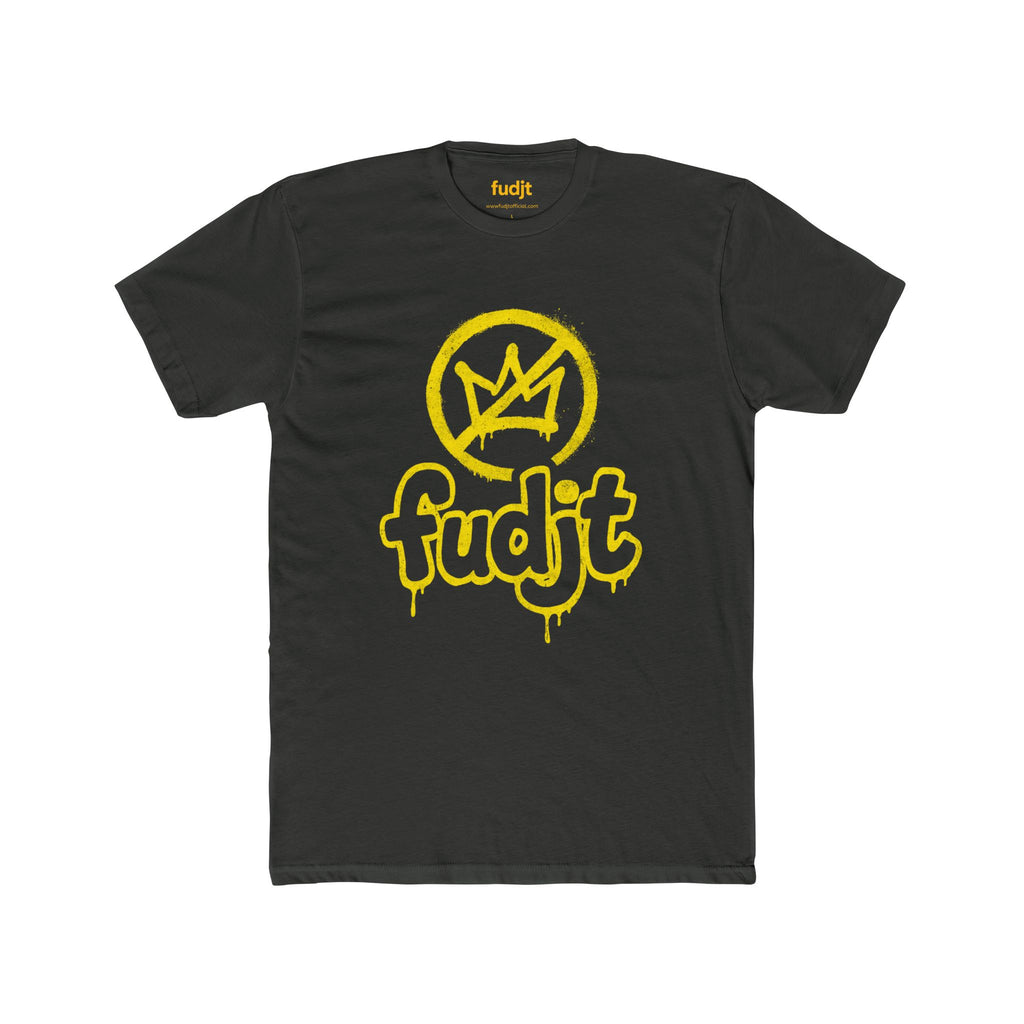 Golden fudjt No Kings Cotton Crew Tee | 12 Colors