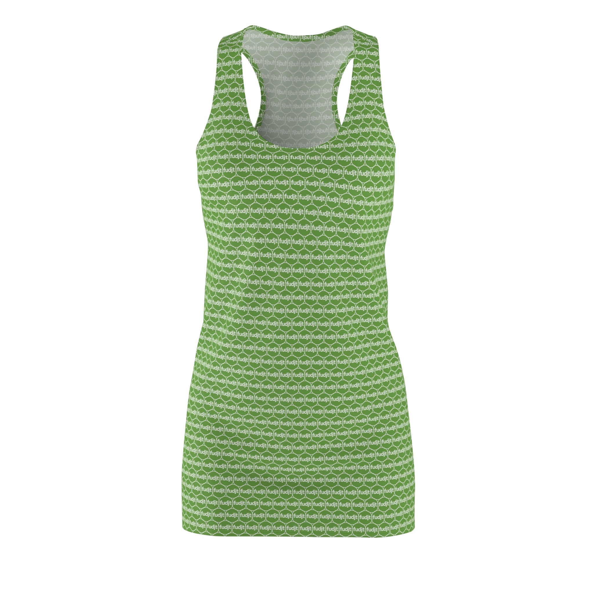 Green fudjt Unbroken Chain 1.25 Chic Racerback Dress