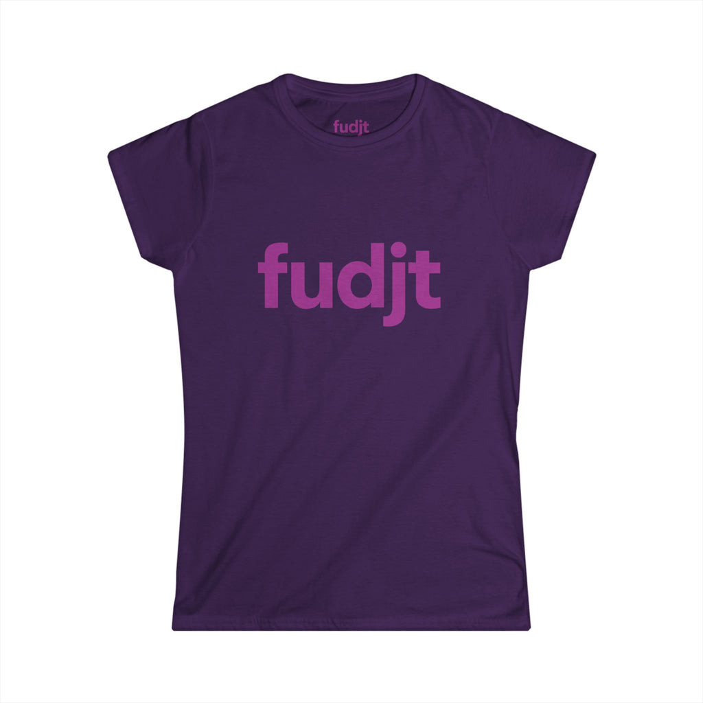 Women's Plum fudjt logo Comfy Stylie Tee | 12 Colors