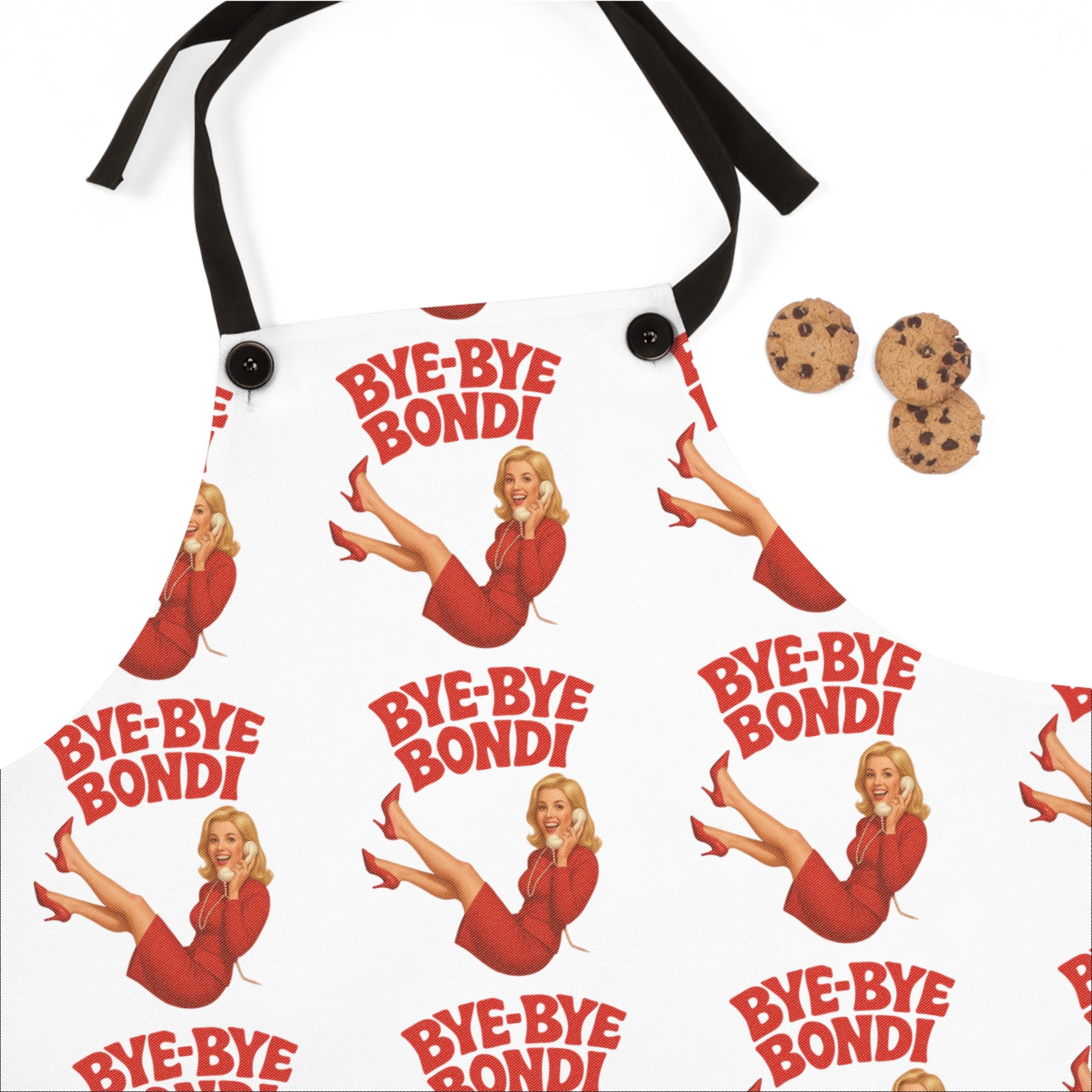 BYE-BYE BONDI | Scandal Never Looked So Good Apron by Fudjt