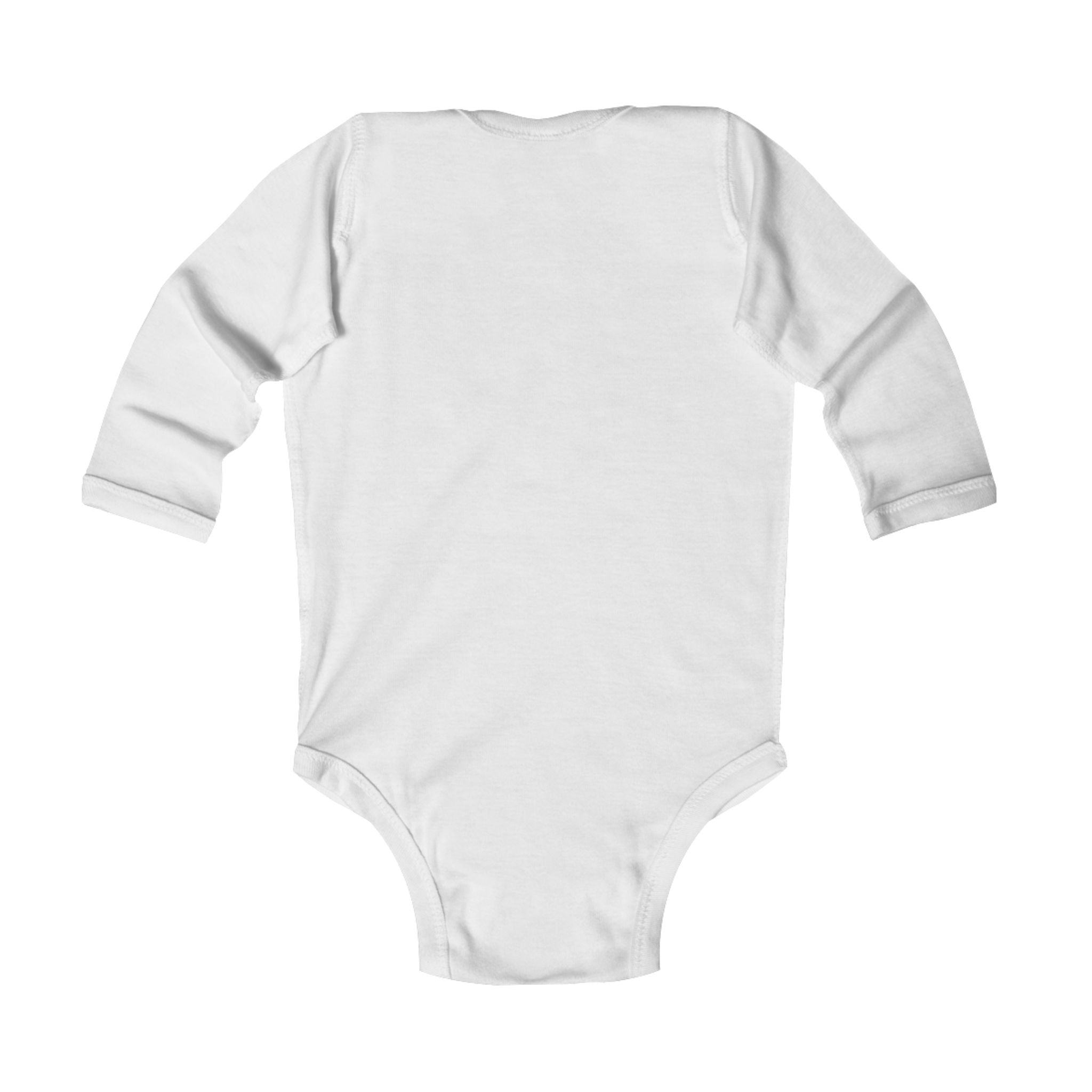 fudjt Baby - Long Sleeve Bodysuit with Green logo - Cute Onesie | 7 Colors