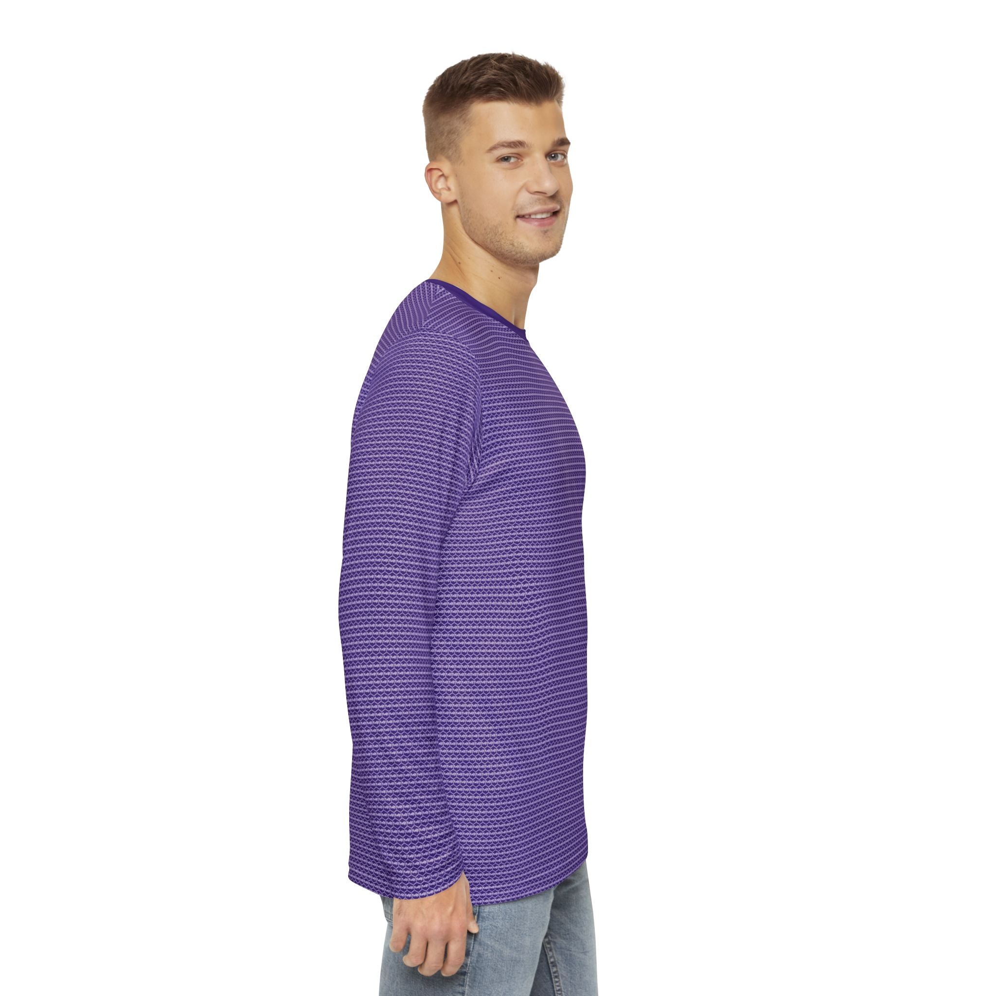 Purple fudjt Unbroken Chain .5 Fluid Vibes Long Sleeve Shirt