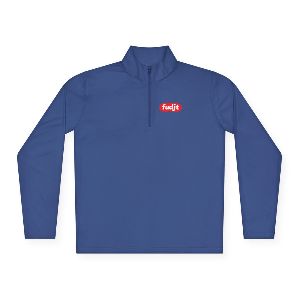 fudjt Anti-Supremacy Red Badge Quarter-Zip Performance Pullover | 7 Colors