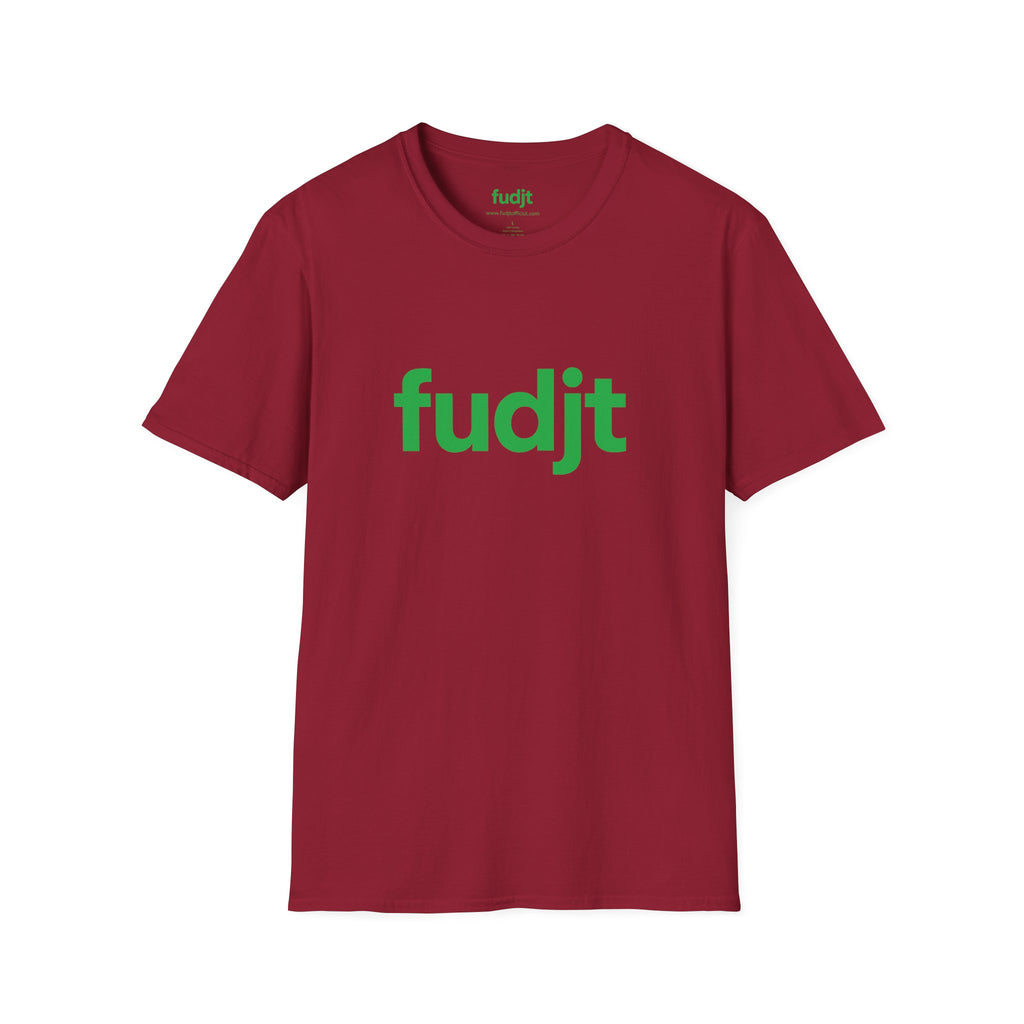 fudjt Everyday Style Green logo Tee | 16 Colors