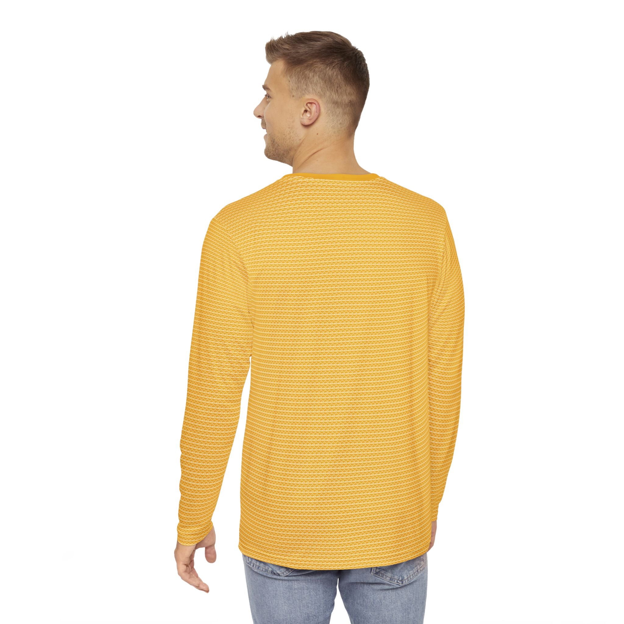 Yellow fudjt Unbroken Chain .5 Fluid Vibes Long Sleeve Shirt