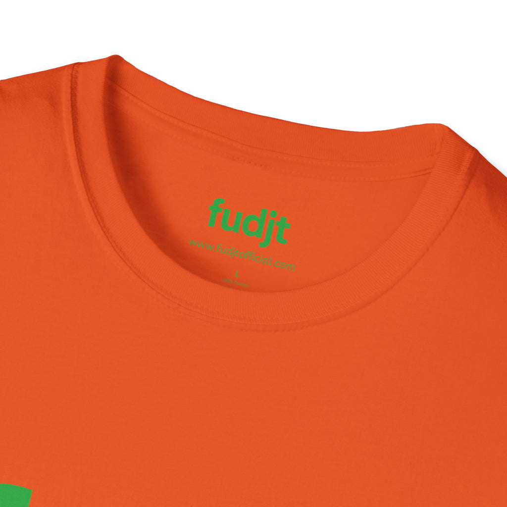 fudjt Everyday Style Green logo Tee | 16 Colors