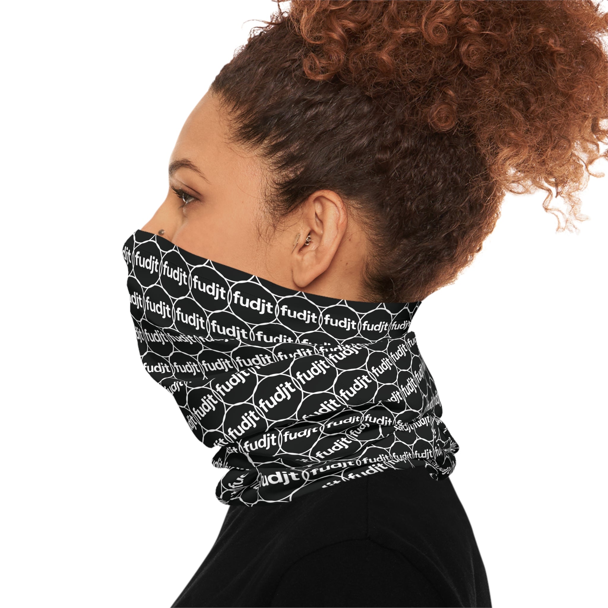 Black & White fudjt Unbroken Chain 1.25 Neck Gaiter - view 5