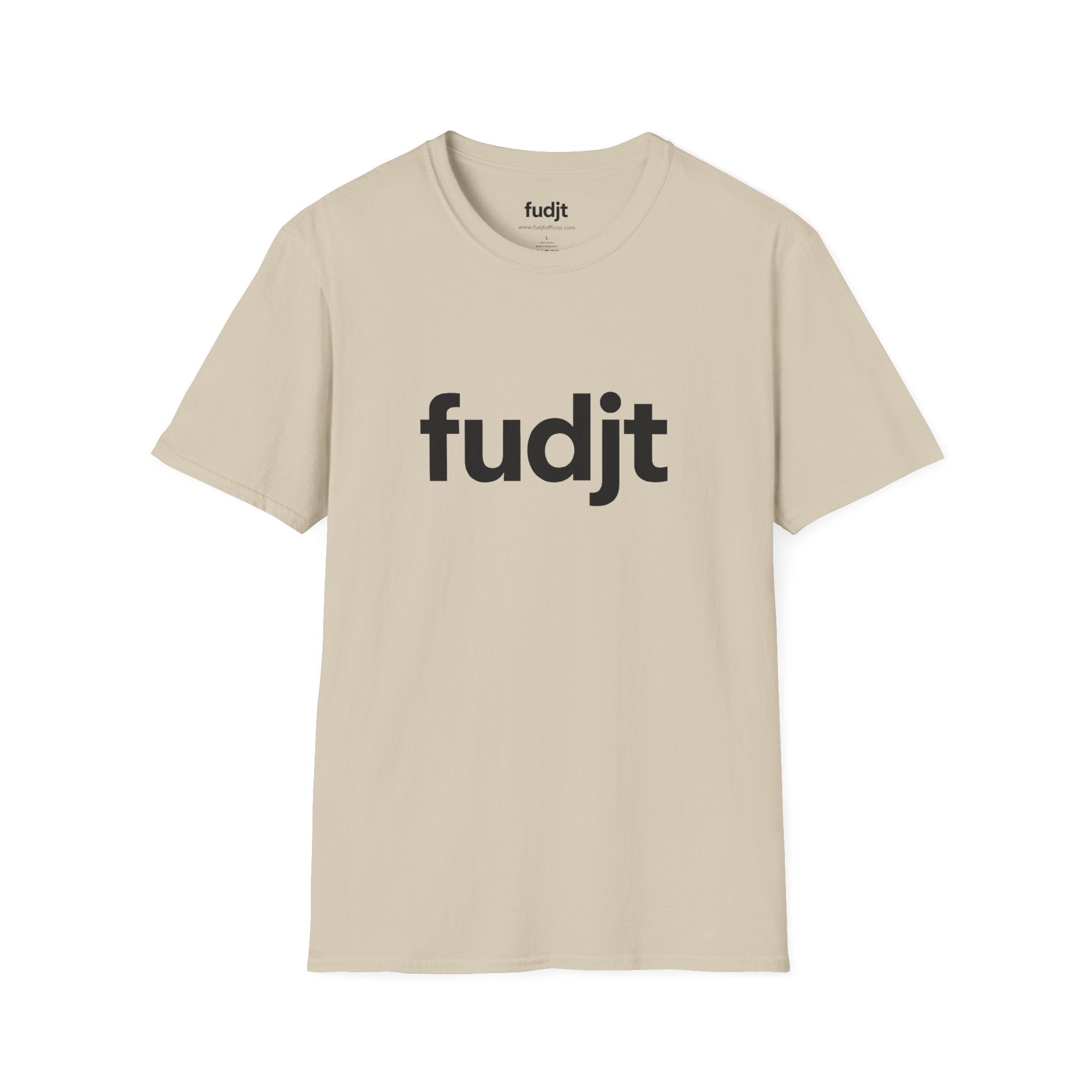 fudjt Everyday Style Black logo Tee | 17 Colors