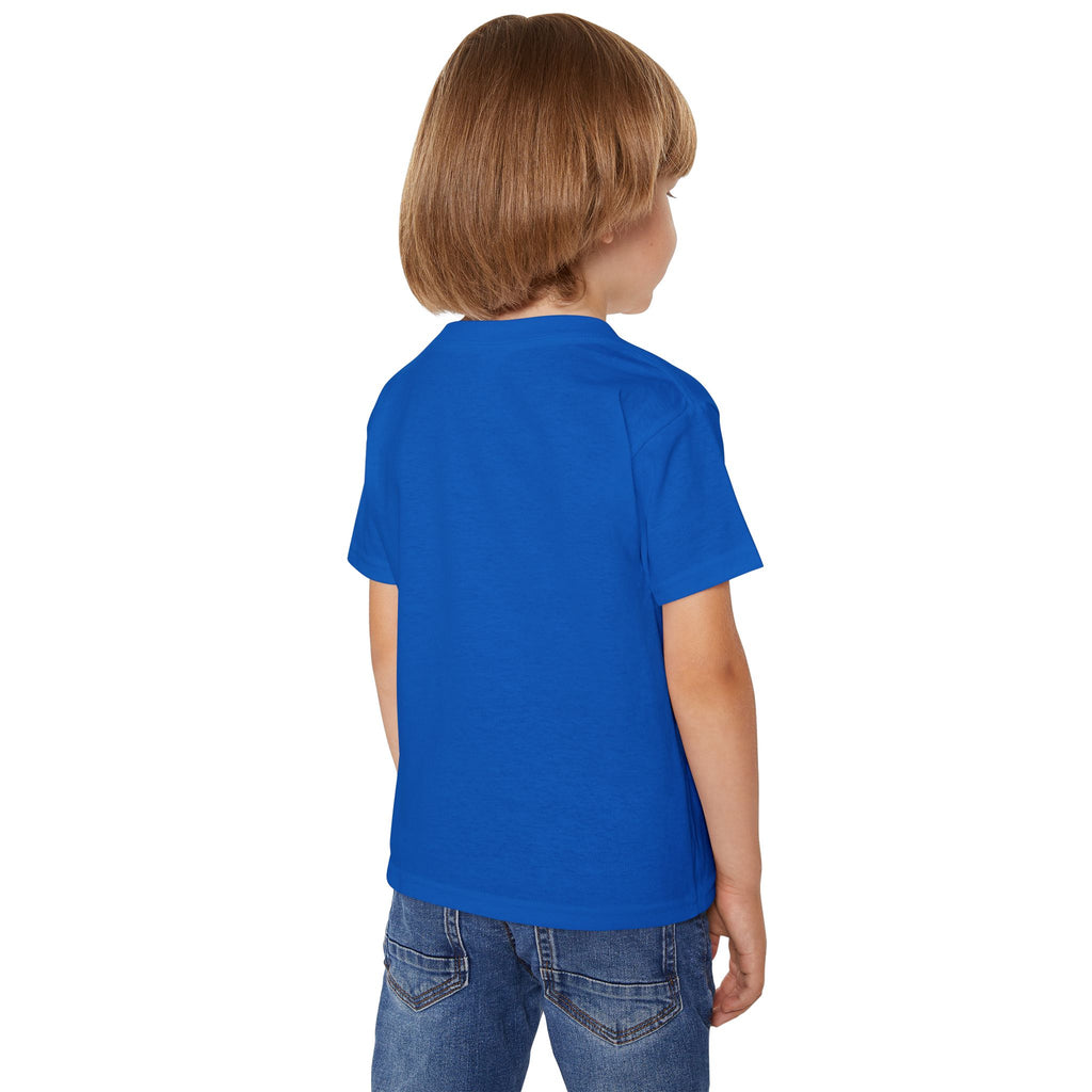 Toddler T-Shirt with Light Blue Fudjt Design | 6 Colors