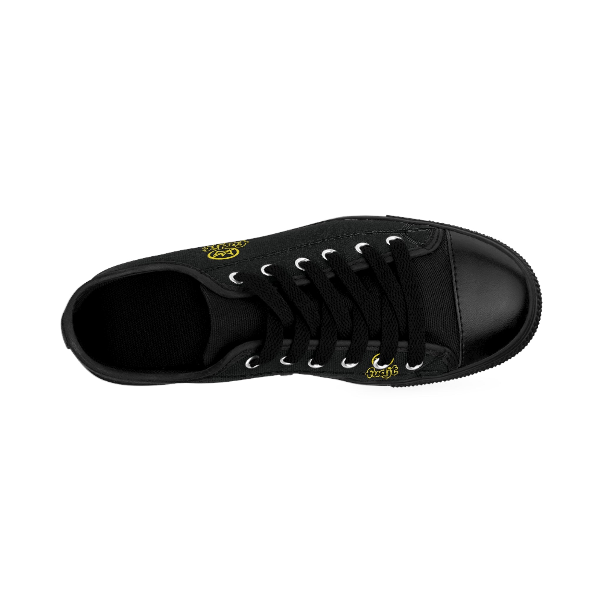 Black Golden fudjt No Kings Street Style Sneakers | Men & Boys 1.5 Low Top
