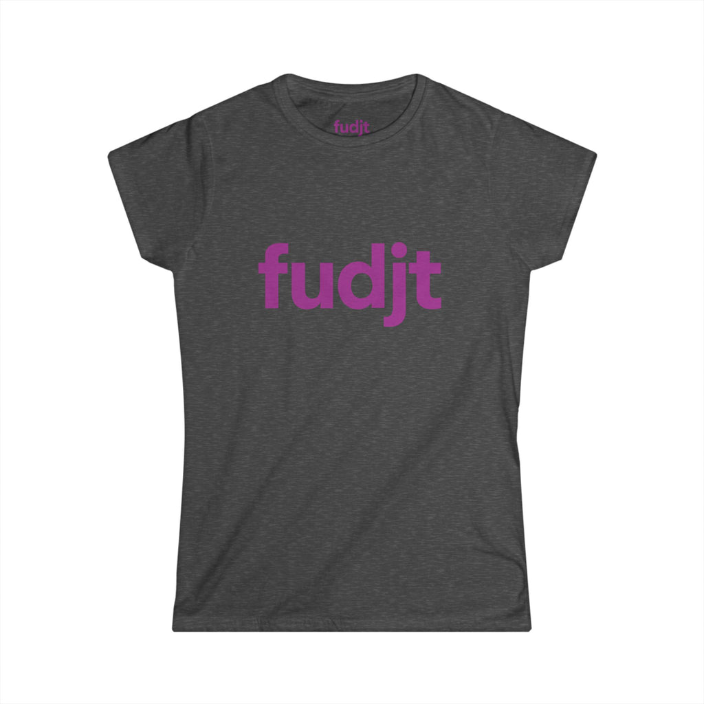 Women's Plum fudjt logo Comfy Stylie Tee | 12 Colors