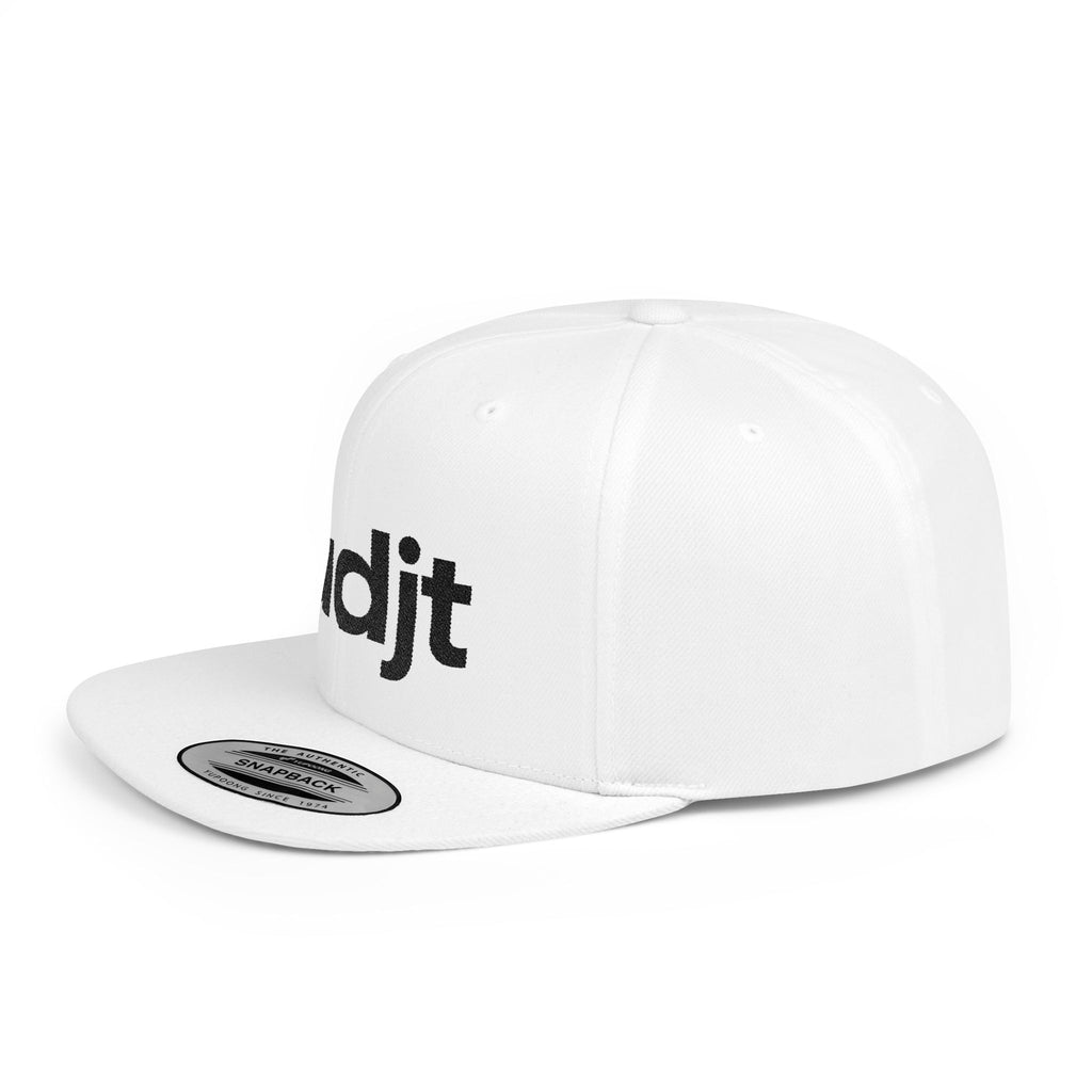 Stylish Flat Bill Snapback Black fudjt Streetwear Logo Cap | 5 Colors