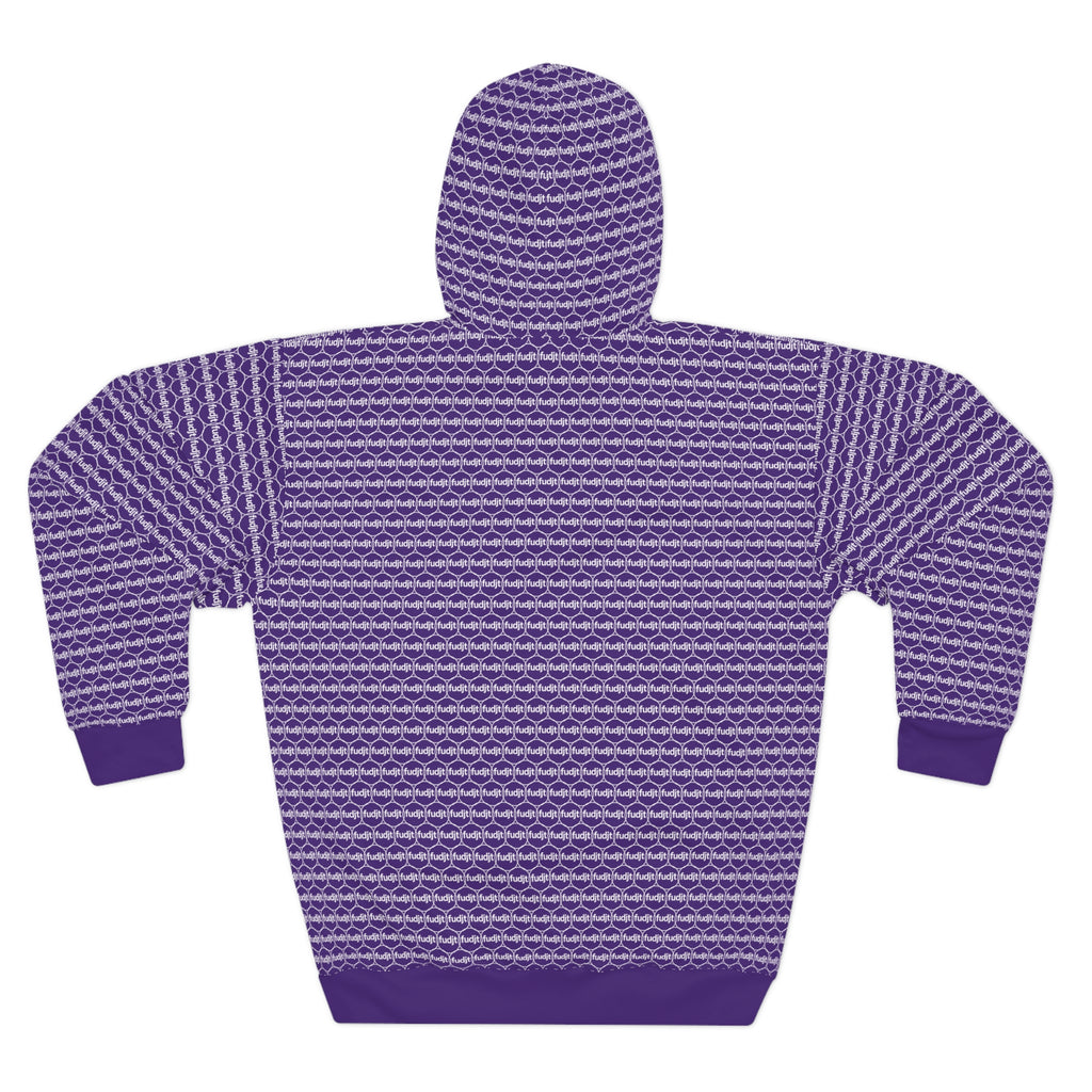 Purple fudjt Unbroken Chain Hoodie | All Over 1.25