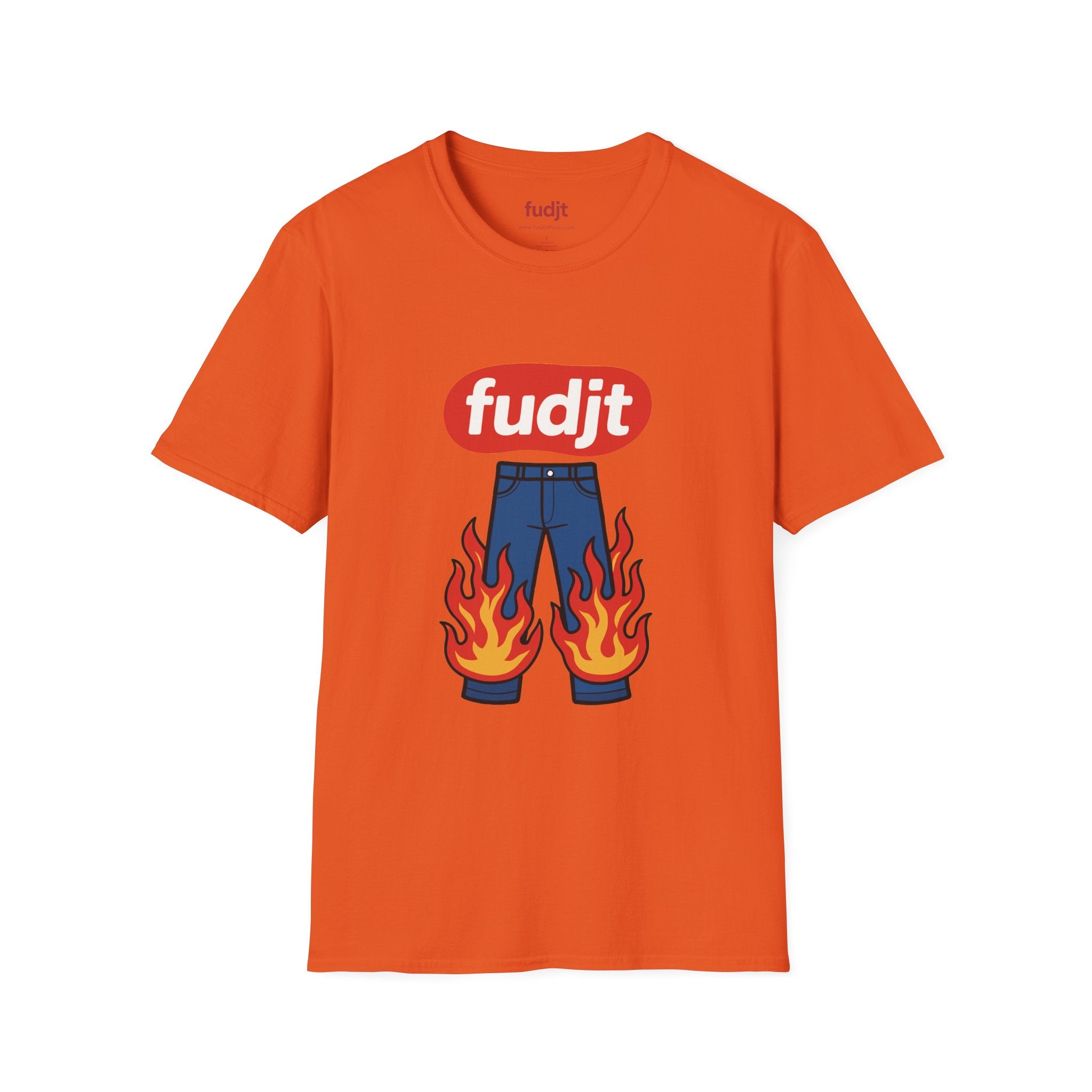 fudjt Pants On Fire Everyday Style Tee | 14 Colors