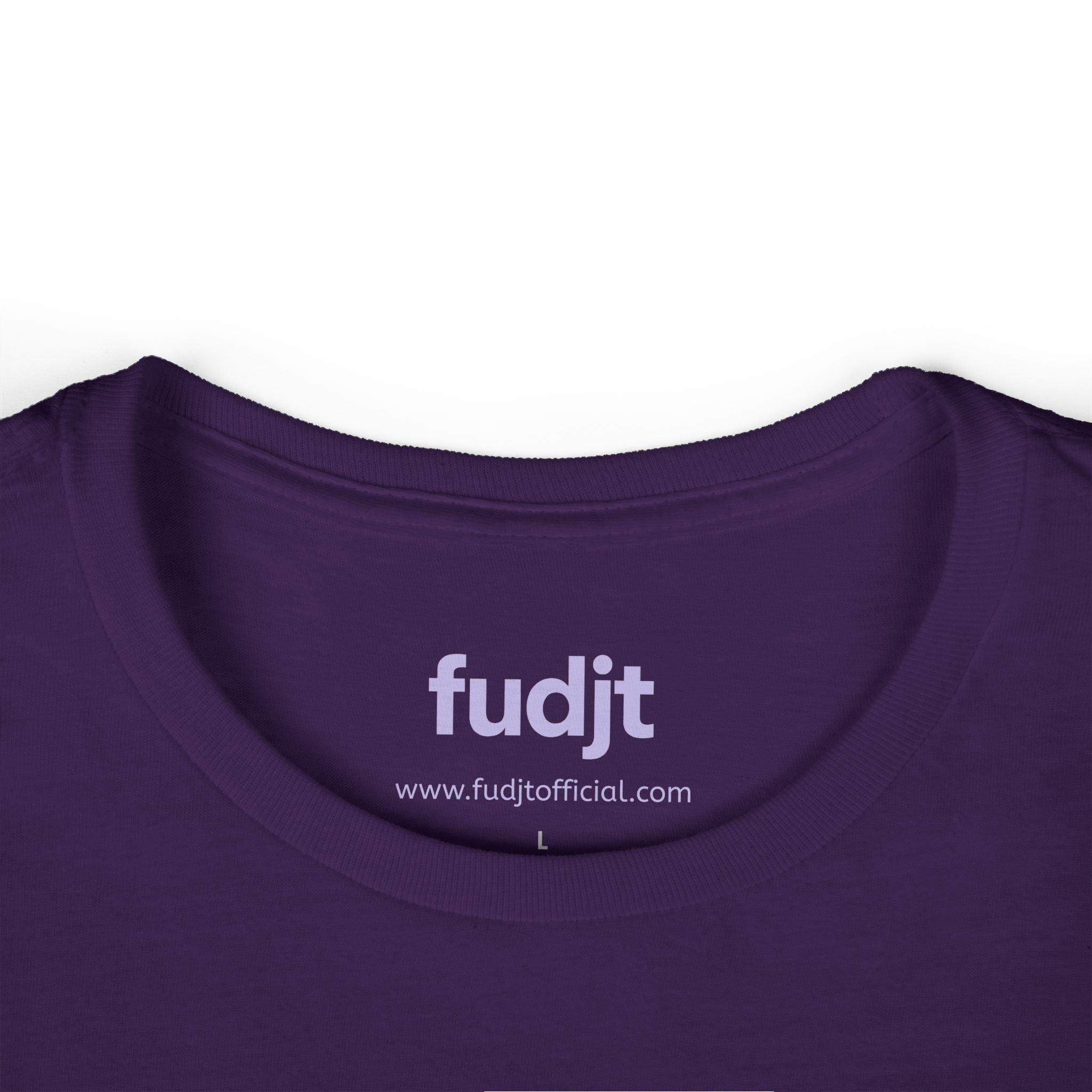 Women's Lavender fudjt logo Comfy Stylie Tee | 12 Colors