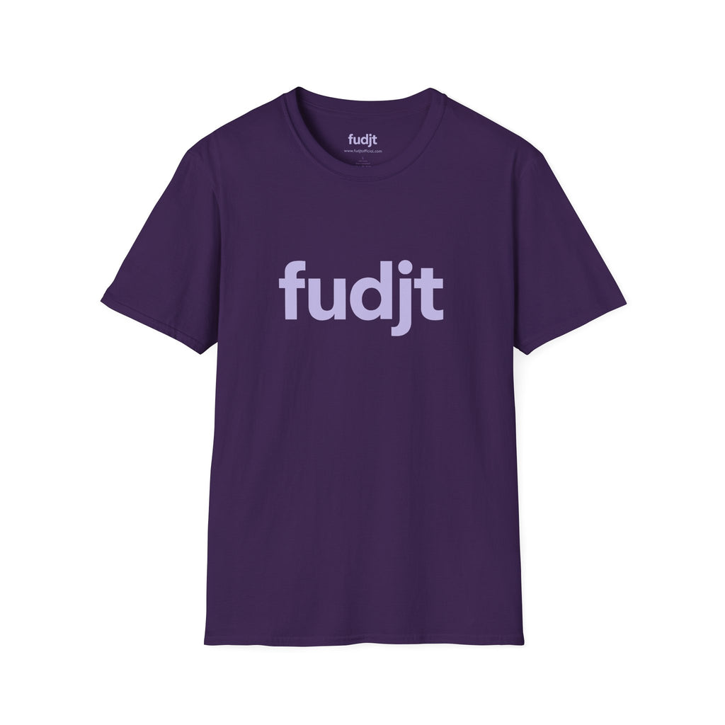 fudjt Everyday Style Lavender logo Tee | 16 Colors