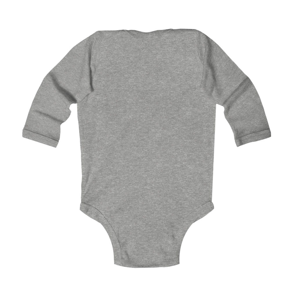 fudjt Baby - Long Sleeve Bodysuit with Green logo - Cute Onesie | 7 Colors