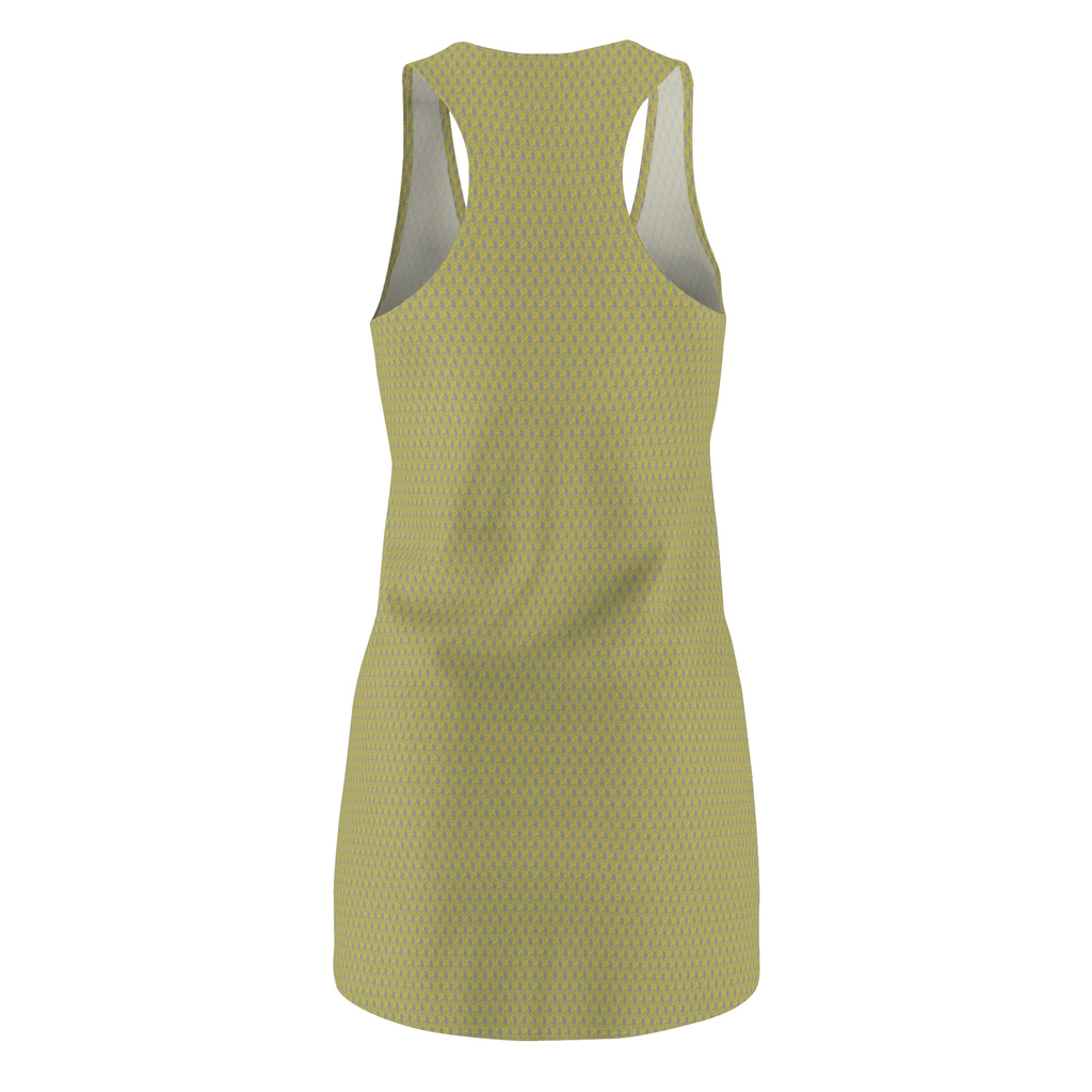 Gray Golden fudjt No Kings .5 Chic Racerback Dress