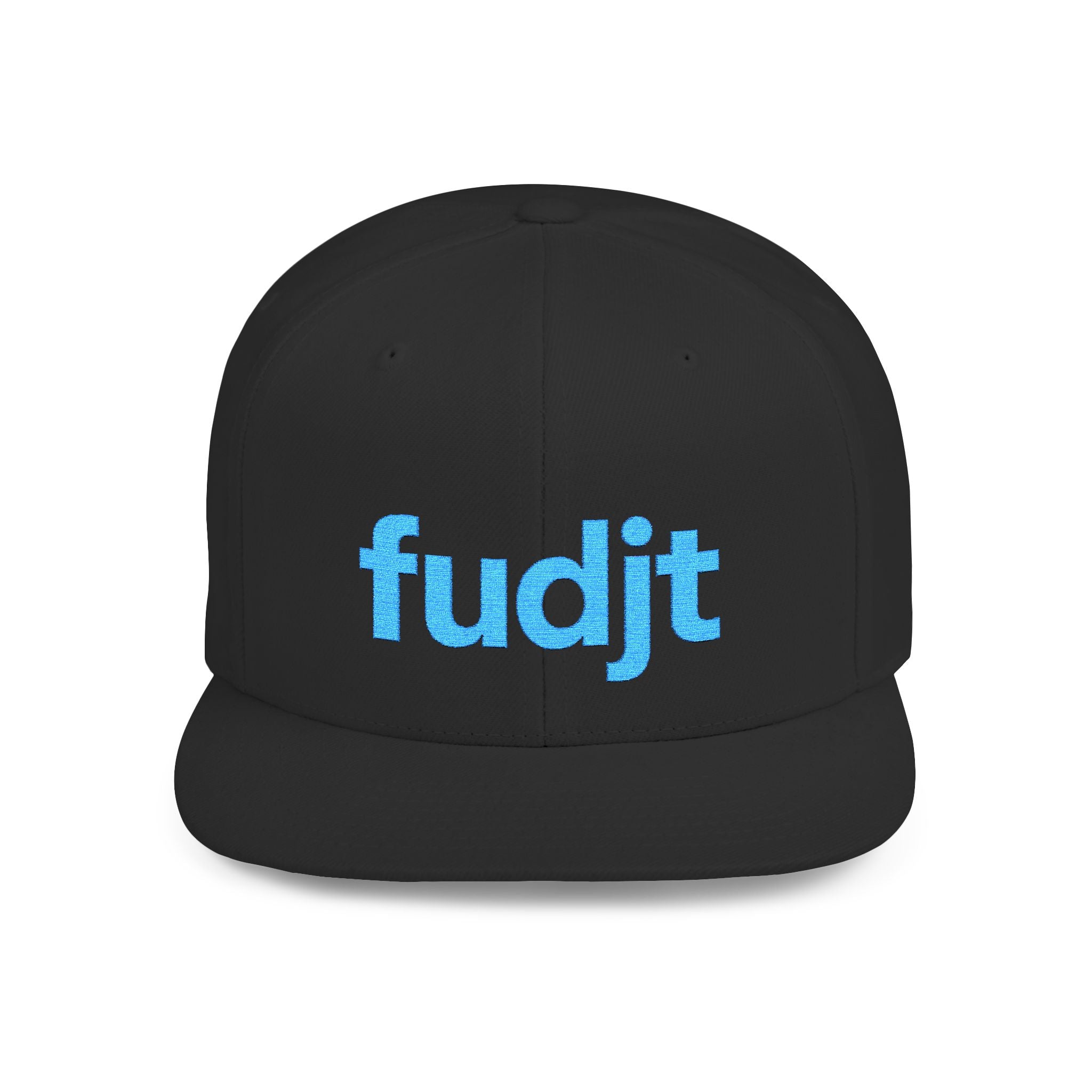 Stylish Flat Bill Snapback Turquoise fudjt Streetwear Logo Cap | 12 Colors