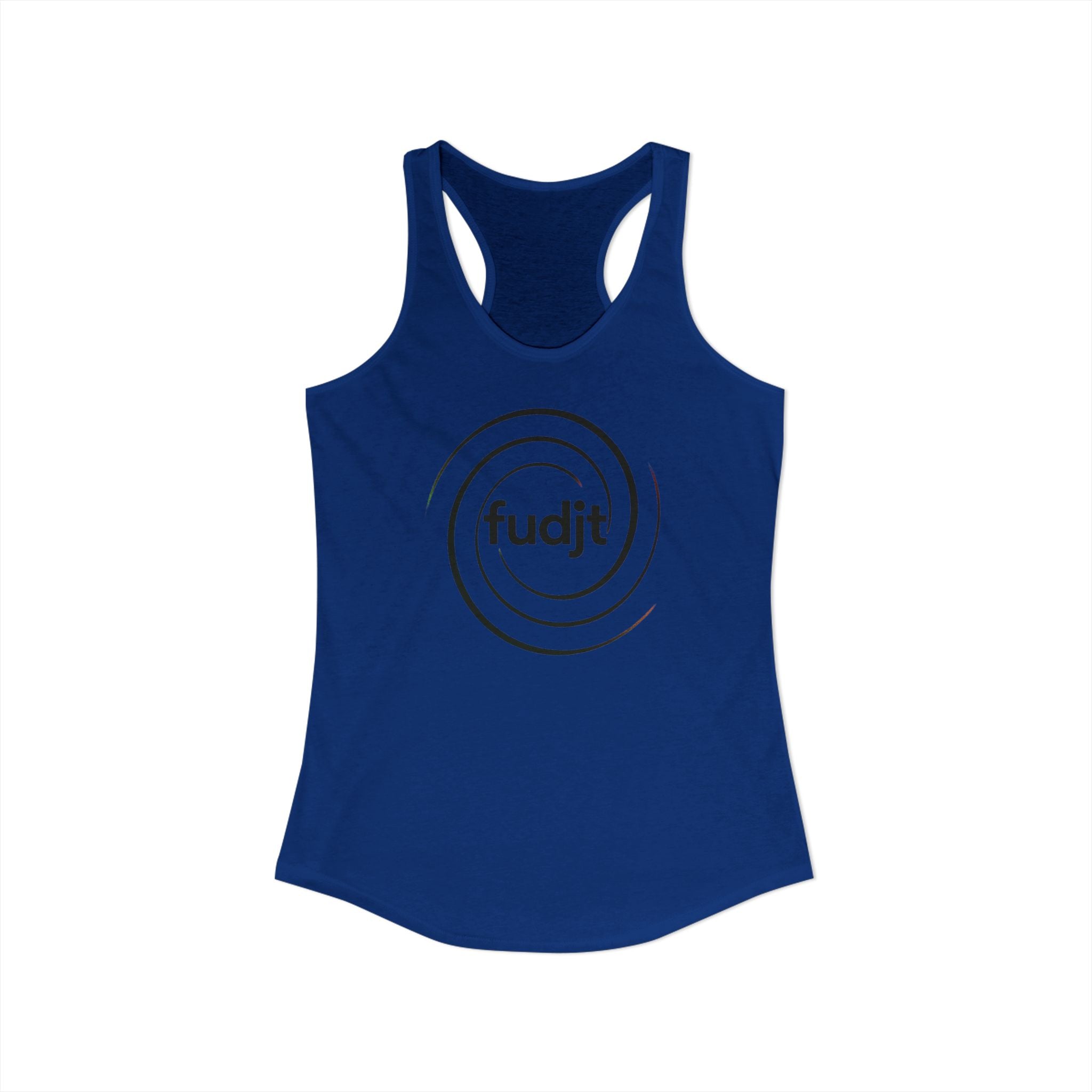 fudjt Swirl 626 Women's Racerback Tank | 4 Colors