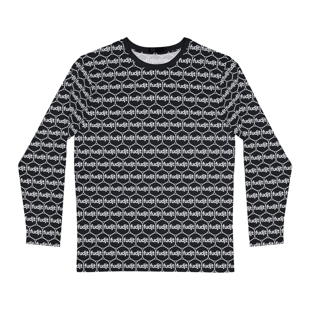 Black & White fudjt Unbroken Chain 2.5 Fluid Vibes Long Sleeve Shirt - FUDJT design - XS