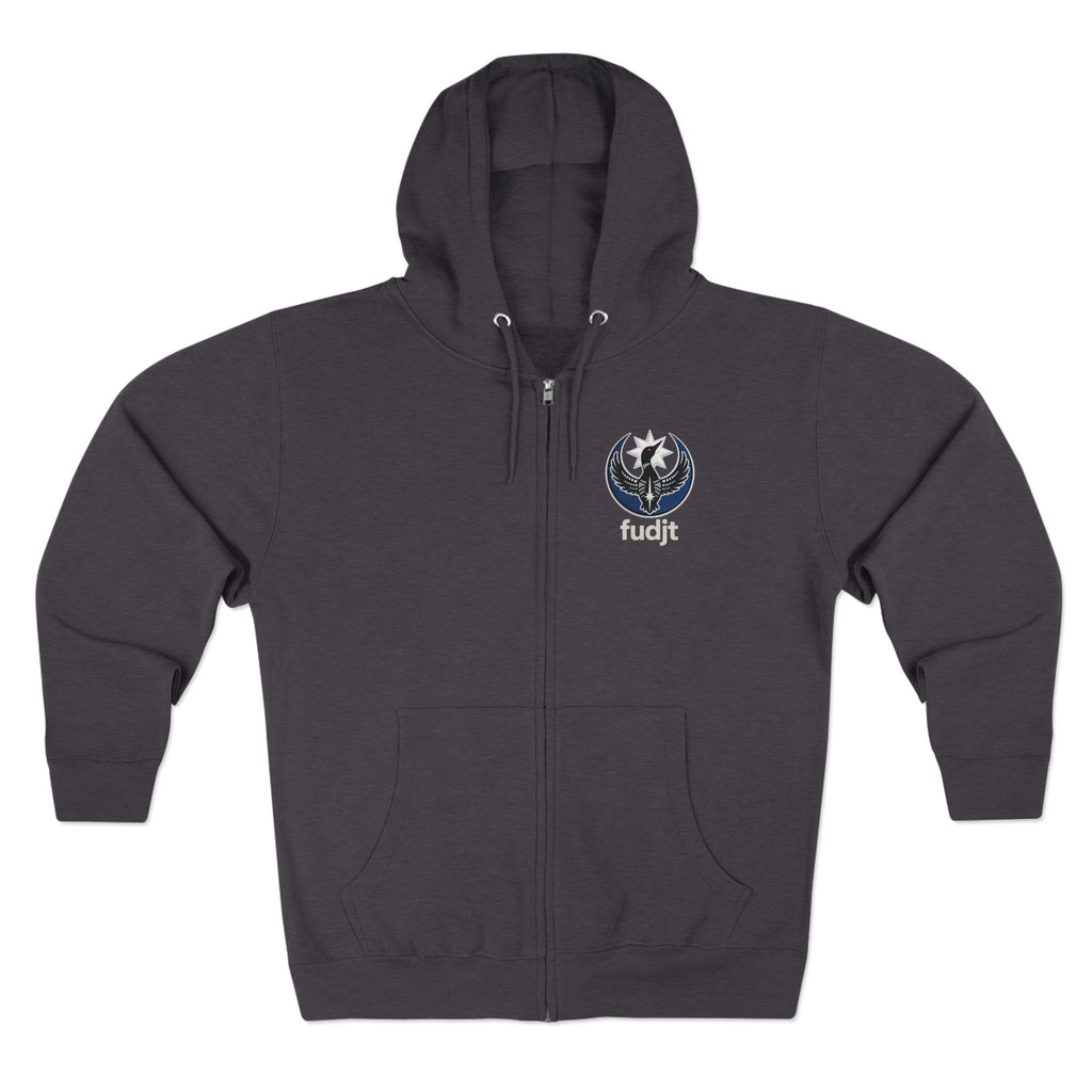 MN Rebel Loon Especial fudjt Zip Hoodie | Front & Back Graphic | 7 Colors