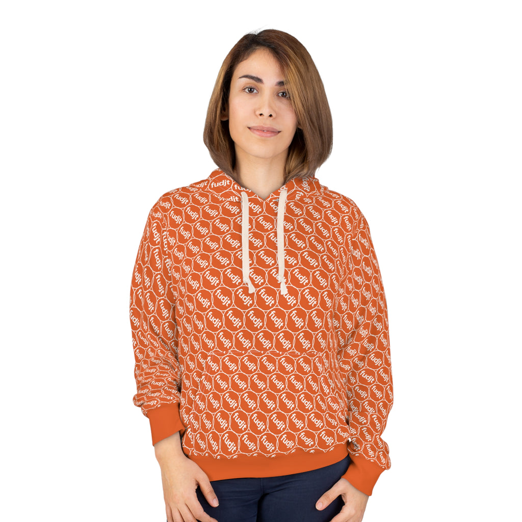 Orange fudjt Unbroken Chain Hoodie | All Over 2.5-45
