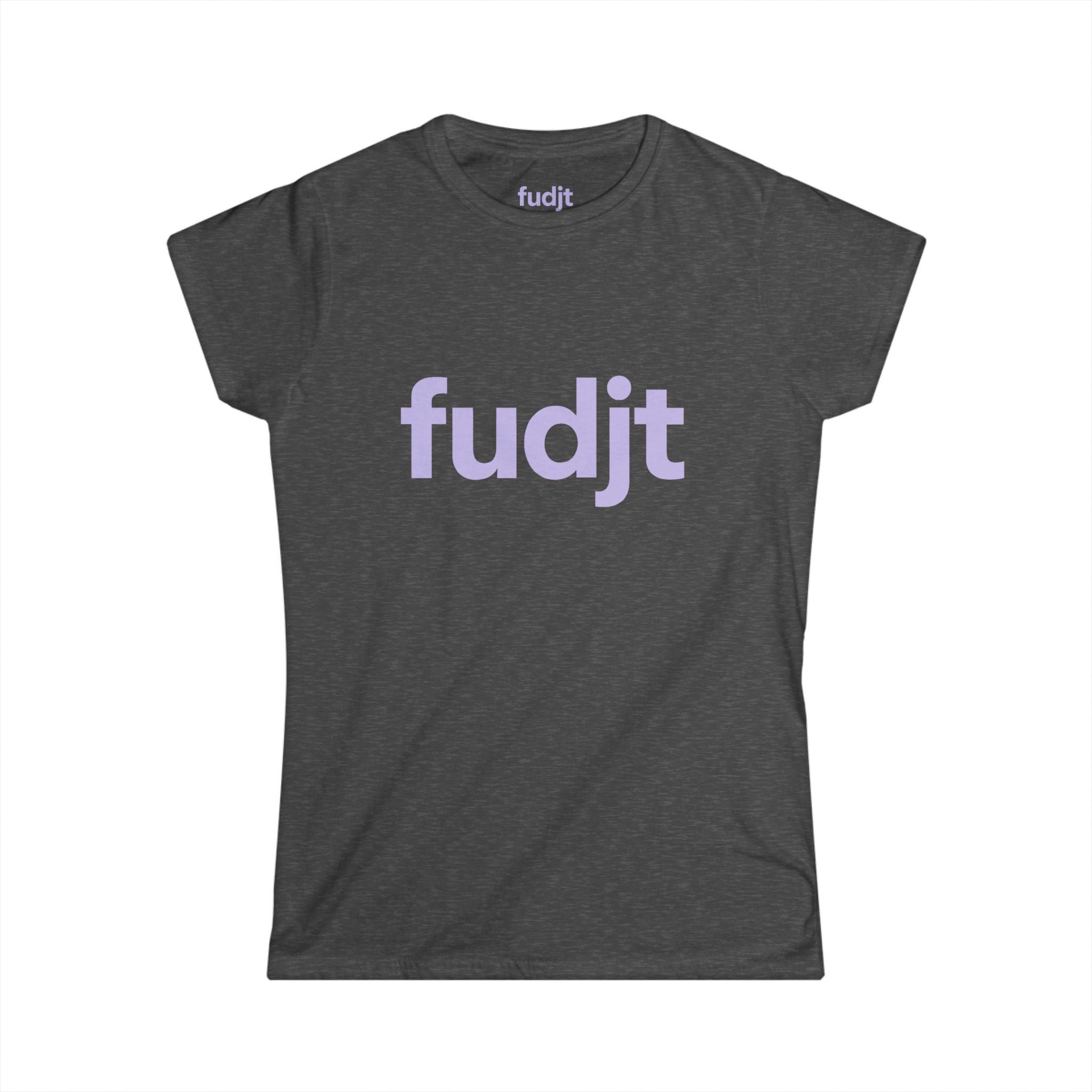 Women's Lavender fudjt logo Comfy Stylie Tee | 12 Colors