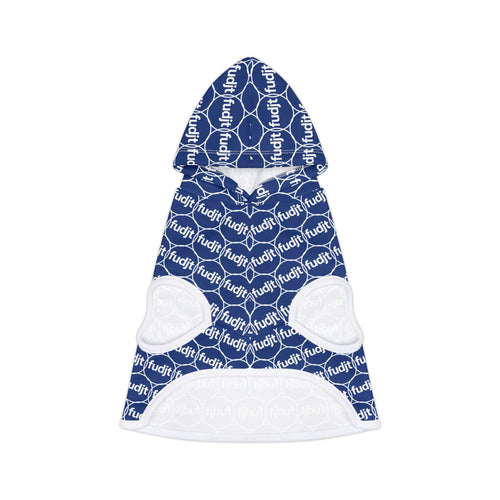 Dark Blue fudjt Pet Hoodie | Unbroken Chain 2.5 | 7 Sizes
