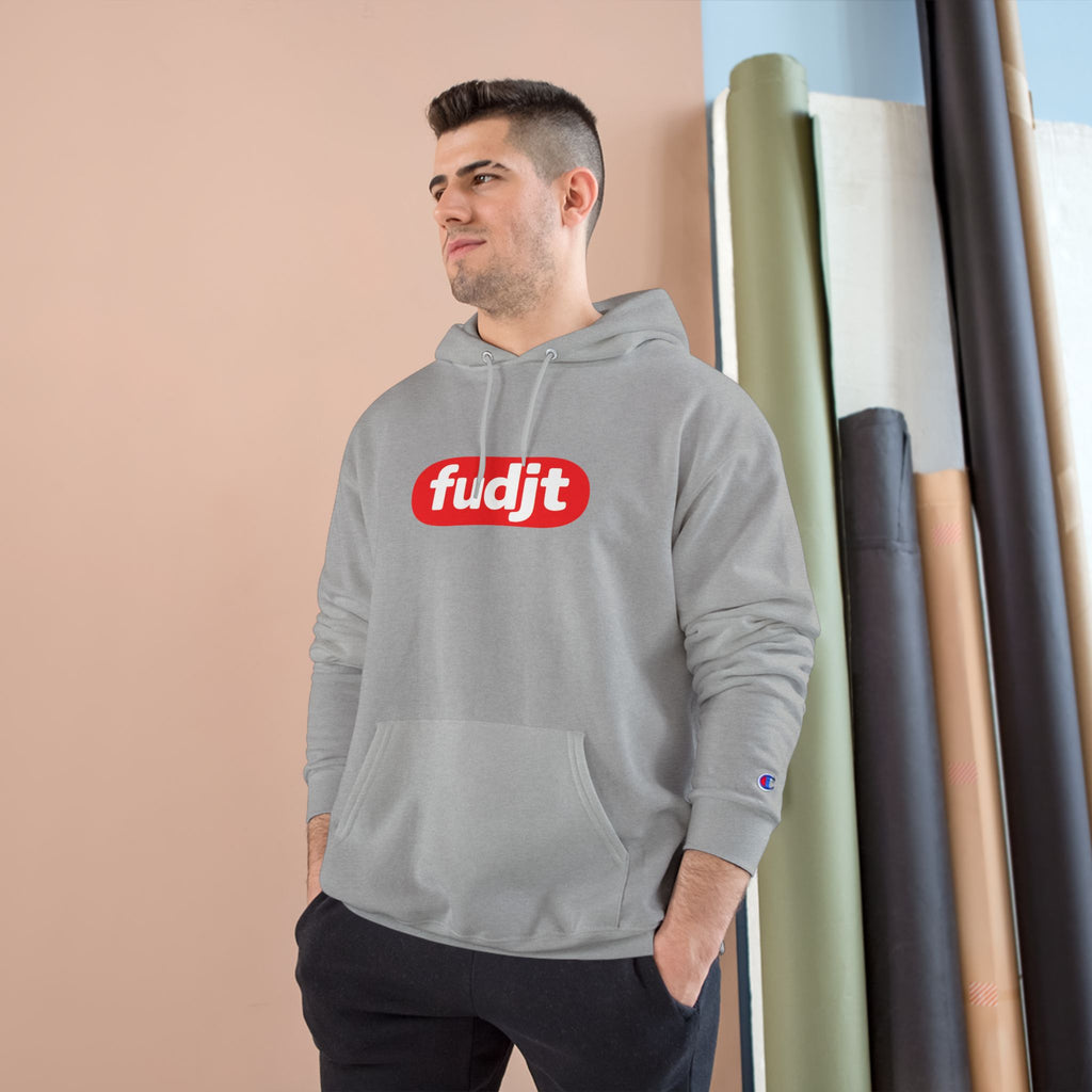 fudjt Anti-Supremacy Red Badge Champion Hoodie | 8 Colors