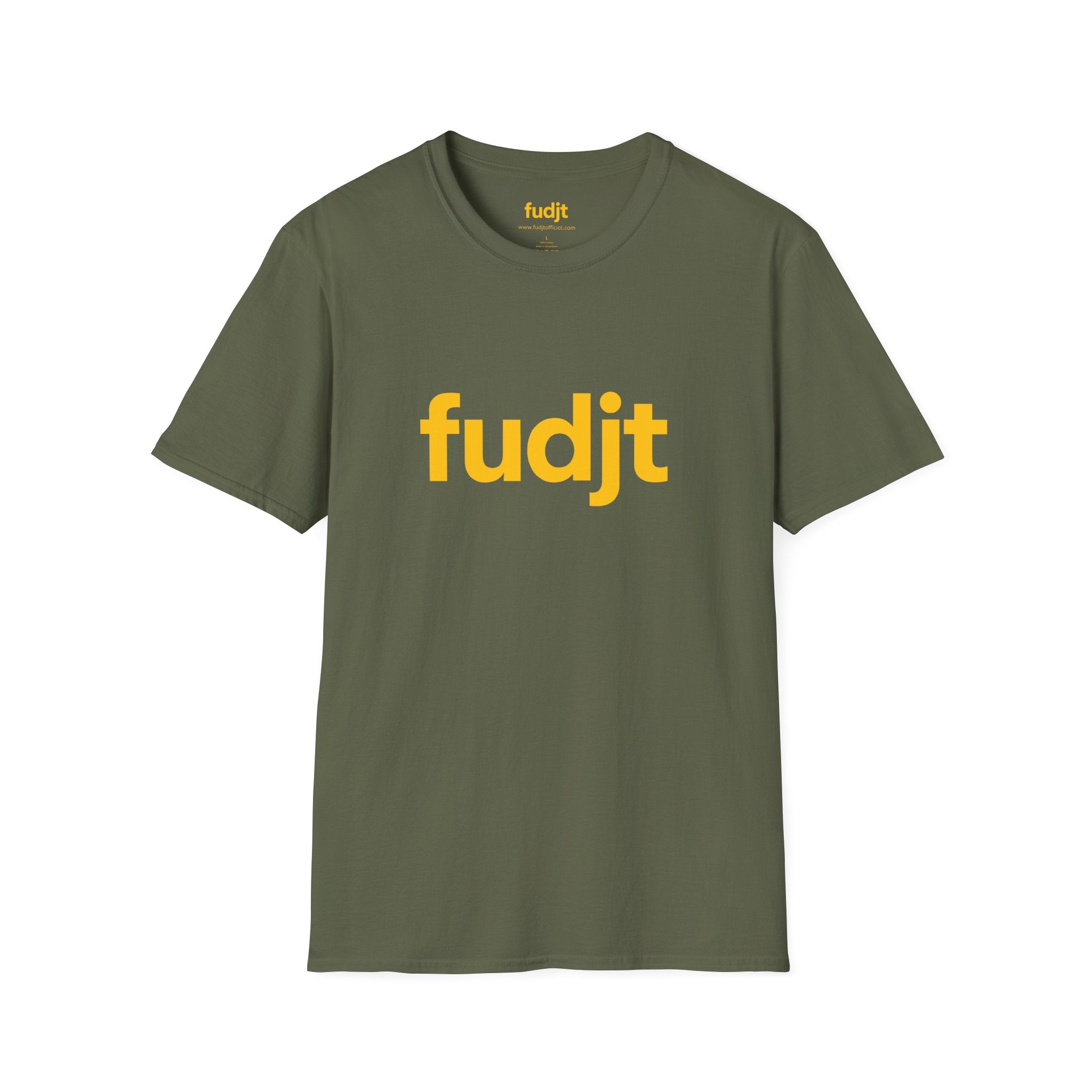 fudjt Everyday Style Gold logo Tee | 16 Colors