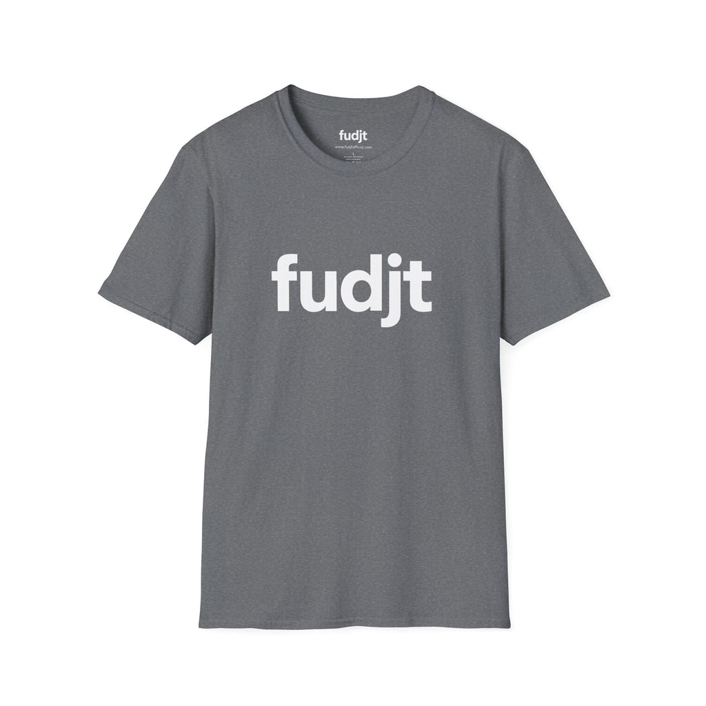 fudjt Everyday Style White logo Tee | 14 Colors