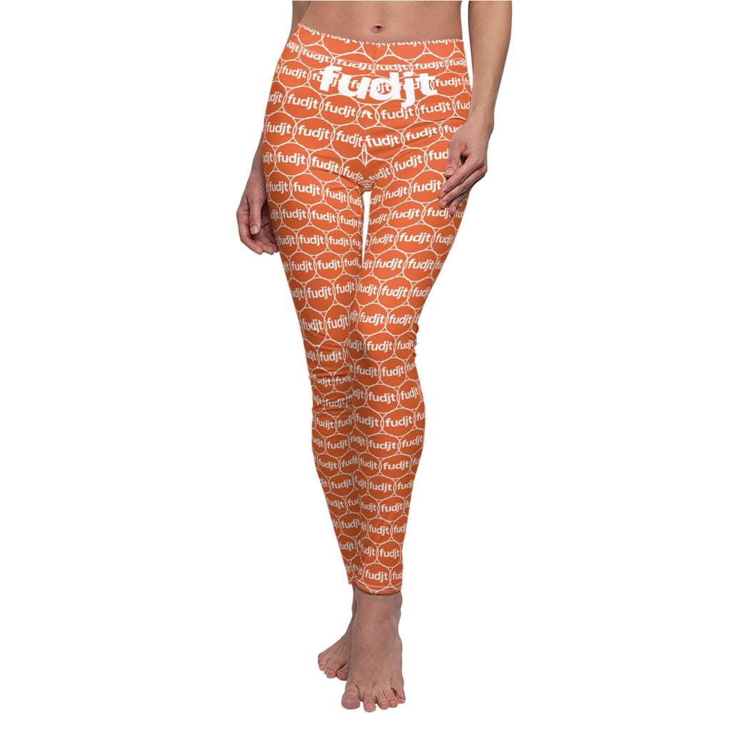 Orange fudjt Unbroken Chain 2.5 Casual+ Leggings
