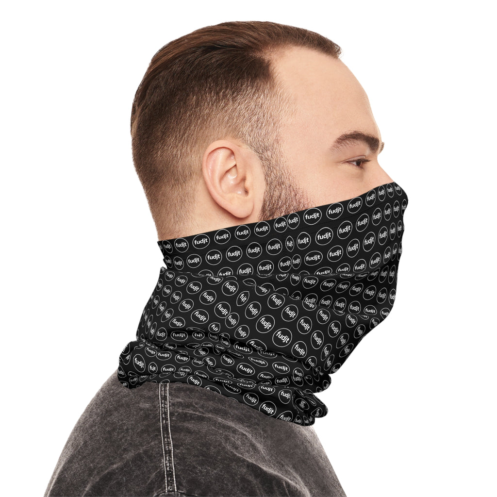 Black & White fudjt Circle .5 Neck Gaiter - view 4