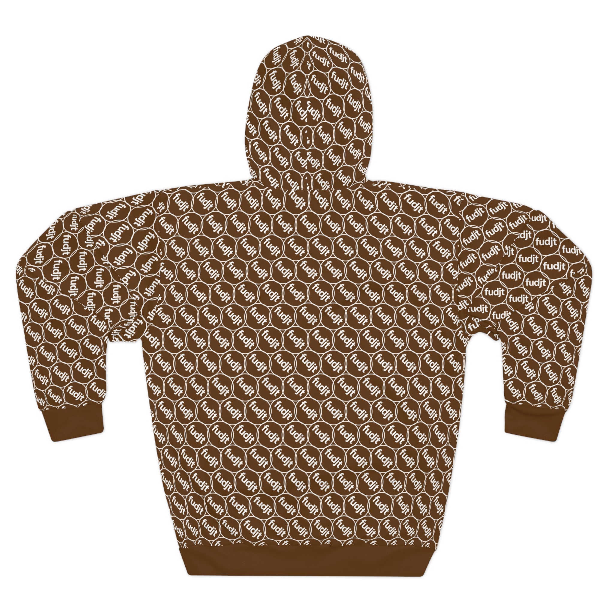 Brown fudjt Unbroken Chain Hoodie | All Over 2.5-45