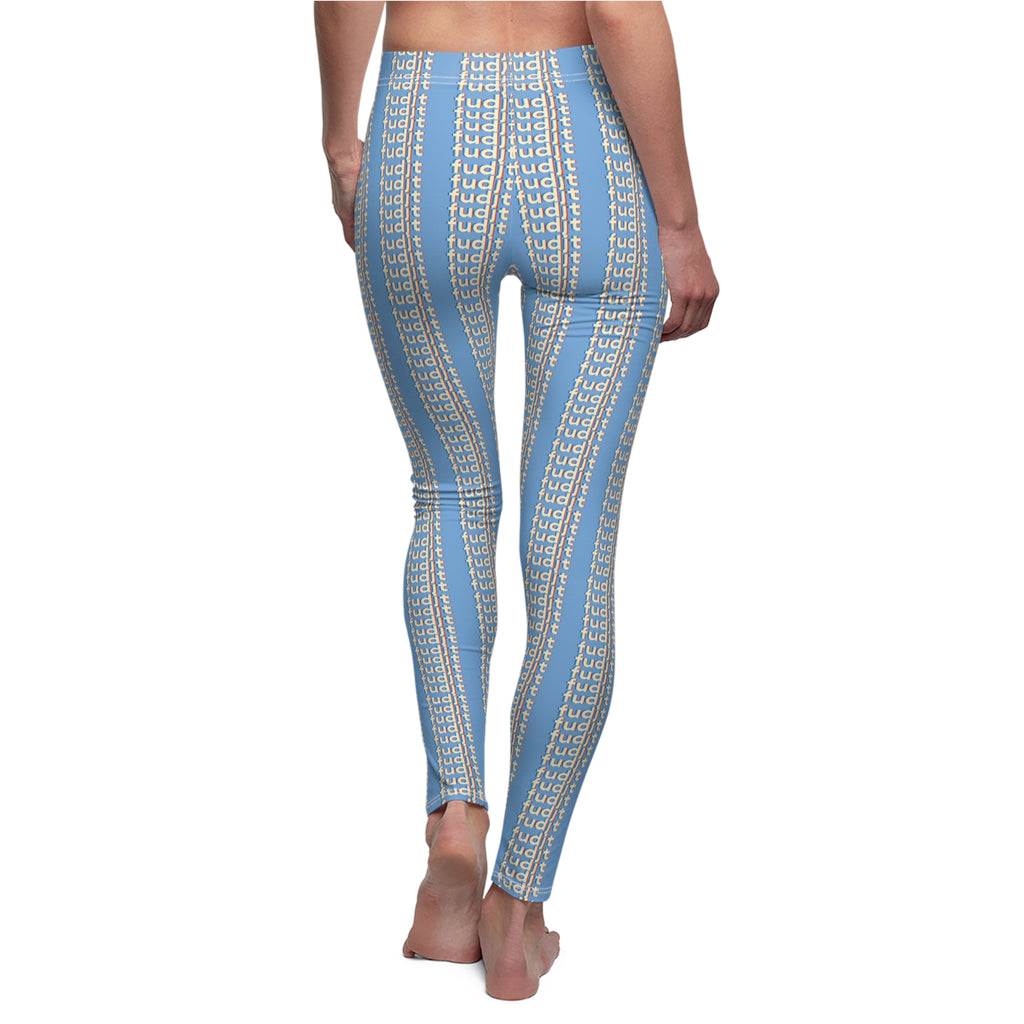 Light Blue fudjt Blindside 2.5 Leggings
