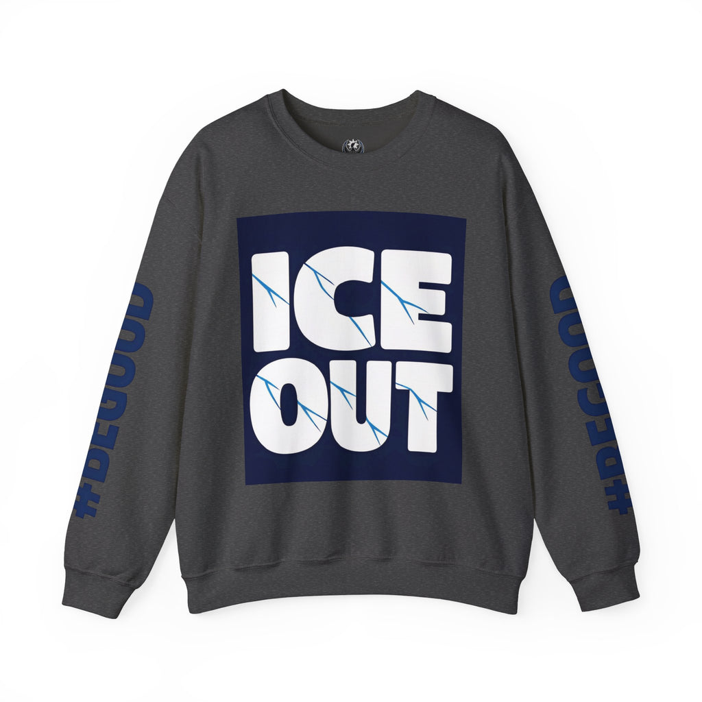 Ice Out Crewneck Sweatshirt — #PRETTIGOOD Graphic Pullover | 10 Colors