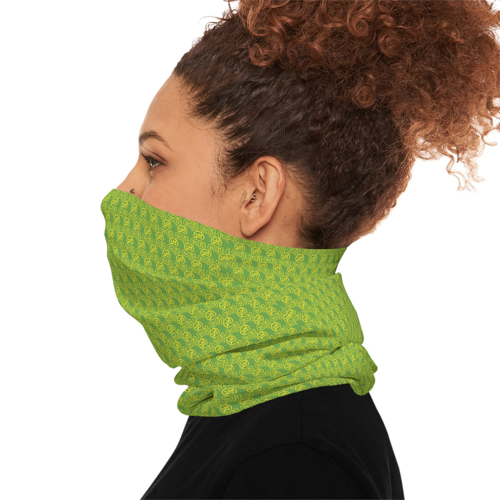 Green Golden fudjt No Kings .5 Neck Gaiter