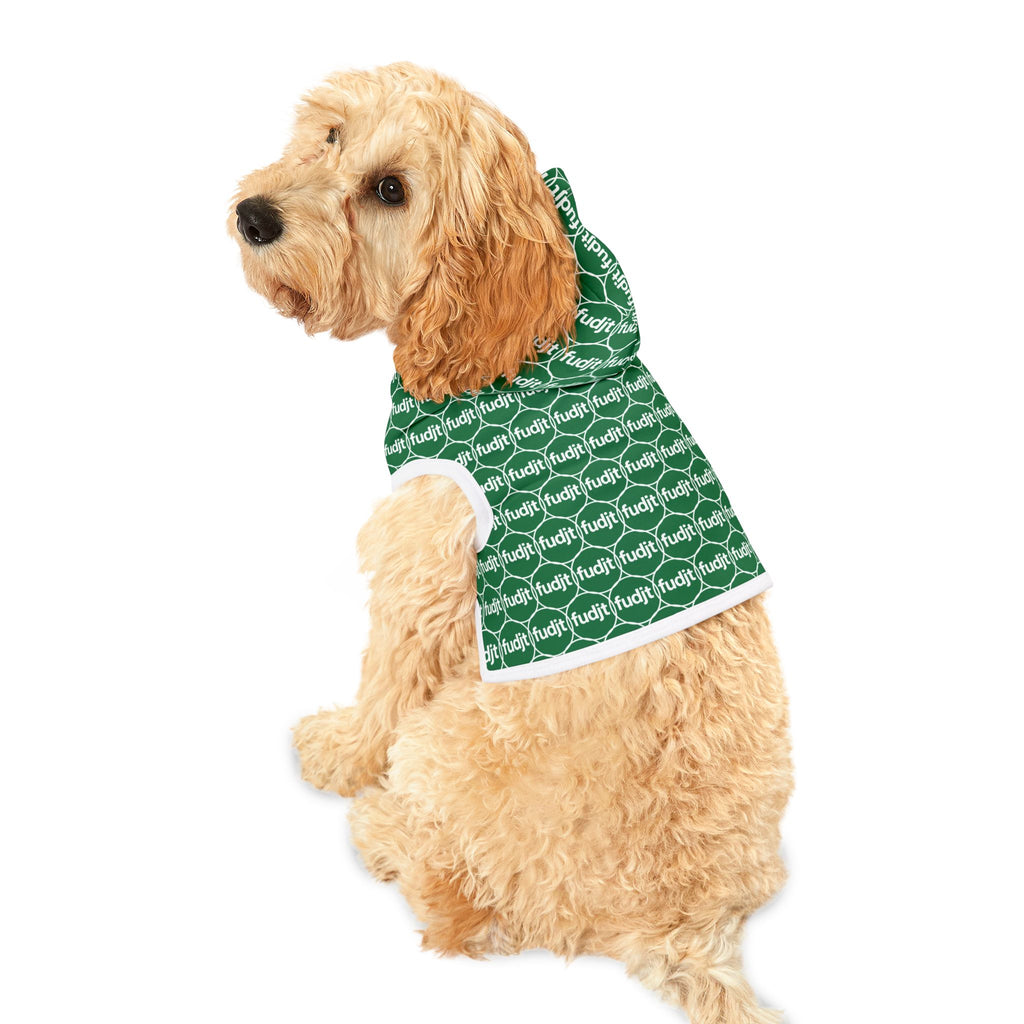 Dark Green fudjt Pet Hoodie | Unbroken Chain 2.5 | 7 Sizes