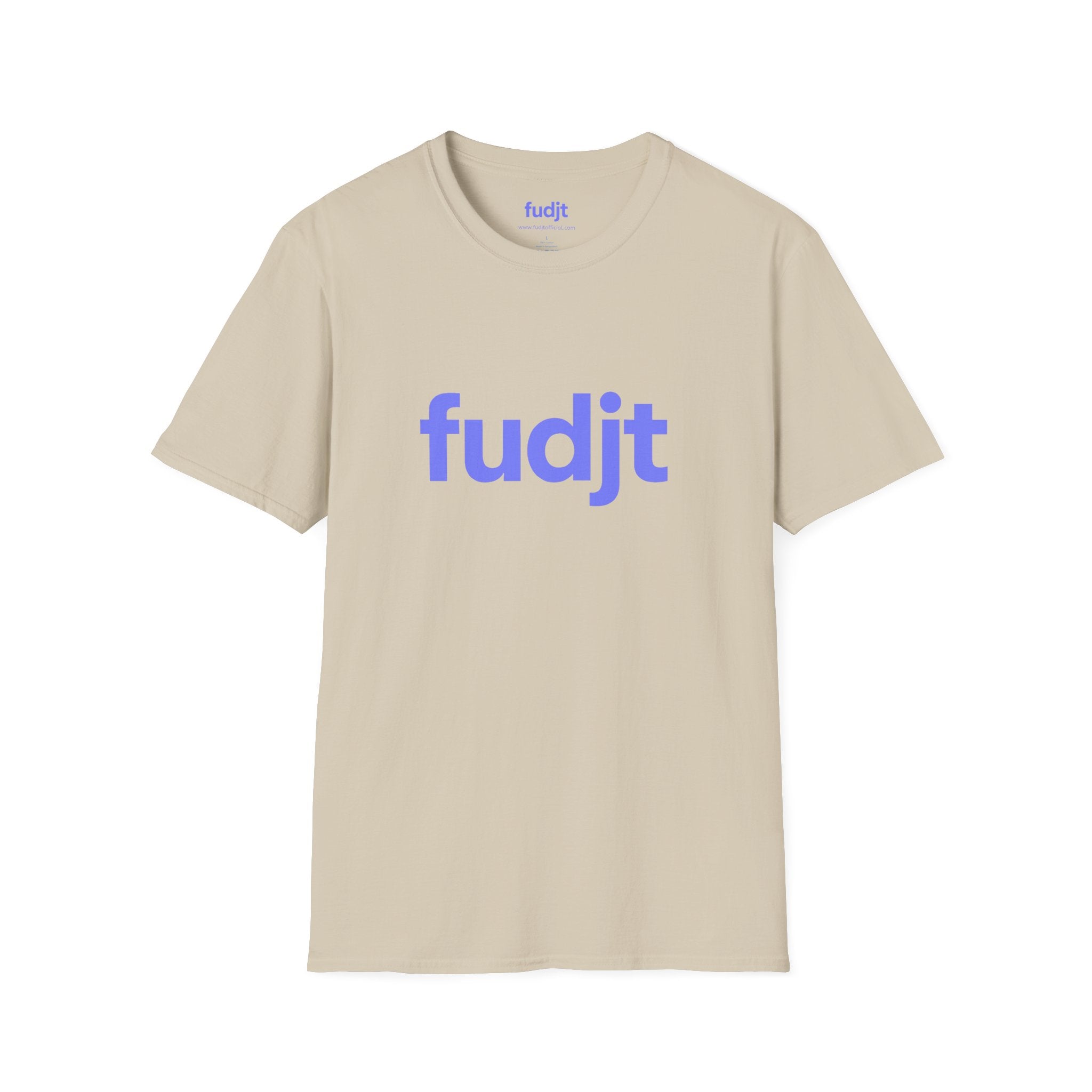 fudjt Everyday Style Light Blue logo Tee | 16 Colors