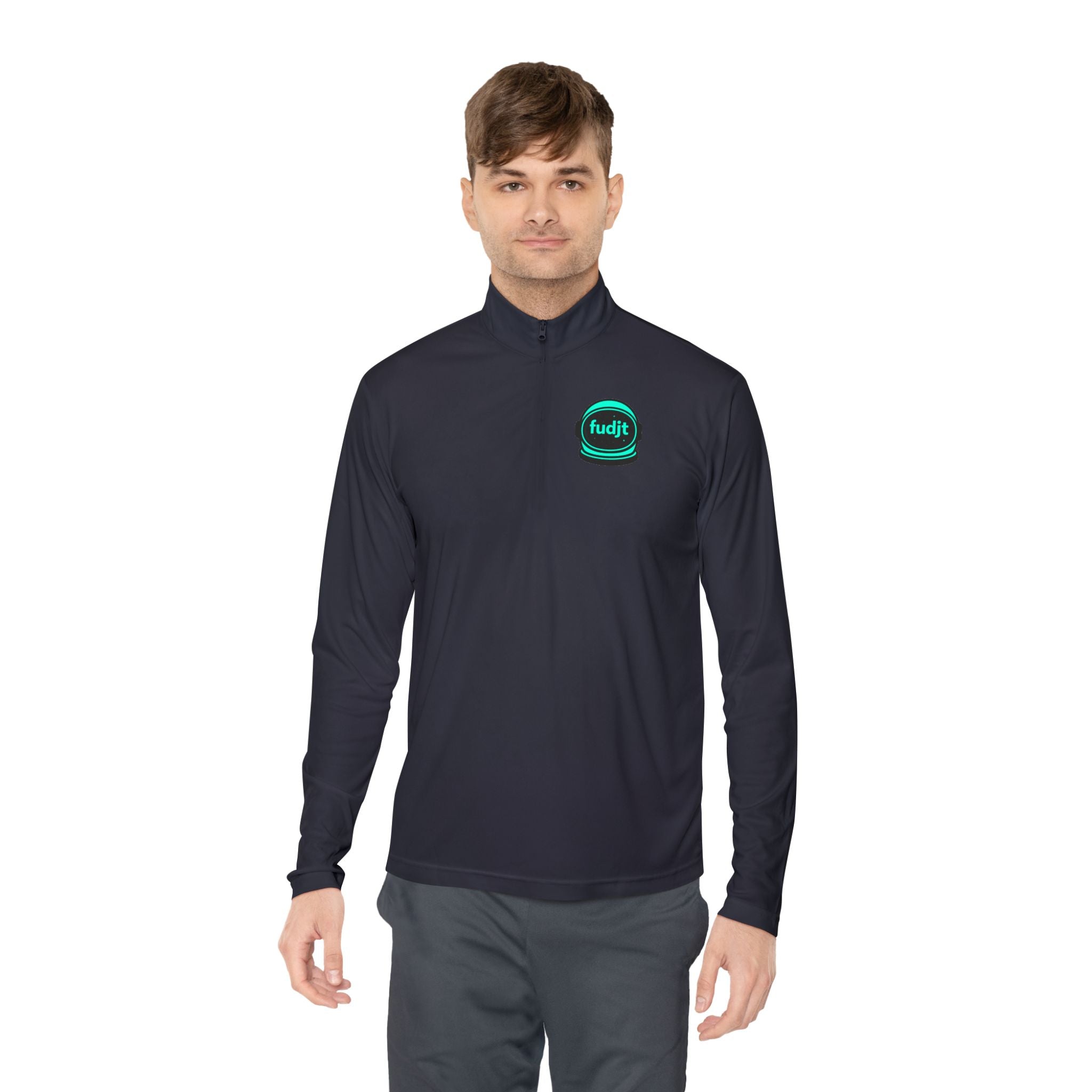 Quarter-Zip Performance Pullover | Green Space fudjt | 6 Colors