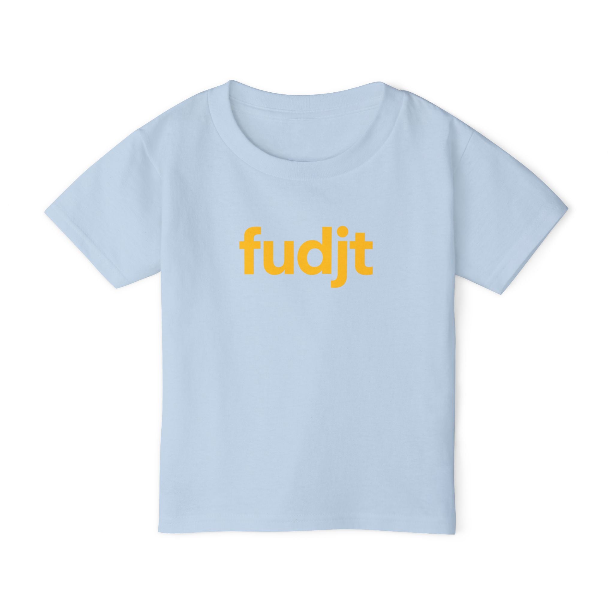 Toddler T-Shirt with Gold Fudjt Design | 6 Colors
