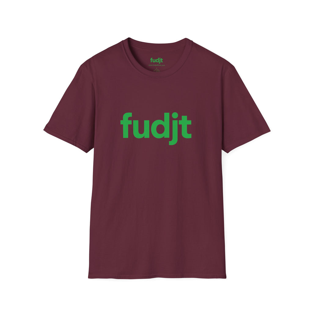 fudjt Everyday Style Green logo Tee | 16 Colors