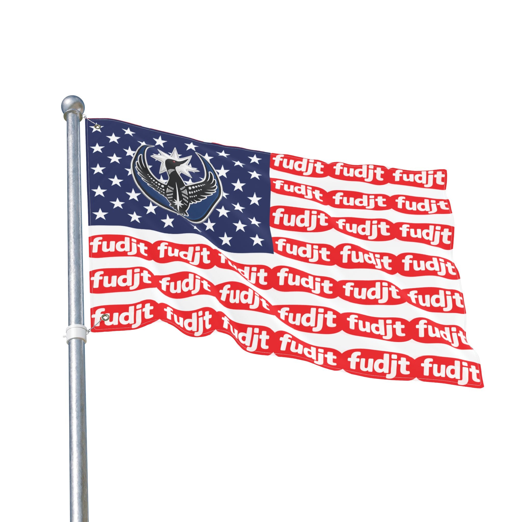 Rebel Loon Stars & Stripes fudjt Flag | 2 Sizes