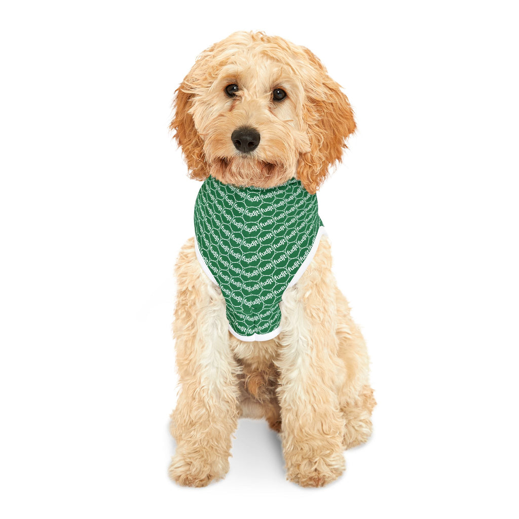 Dark Green fudjt Pet Hoodie | Unbroken Chain 1.25 | 7 Sizes